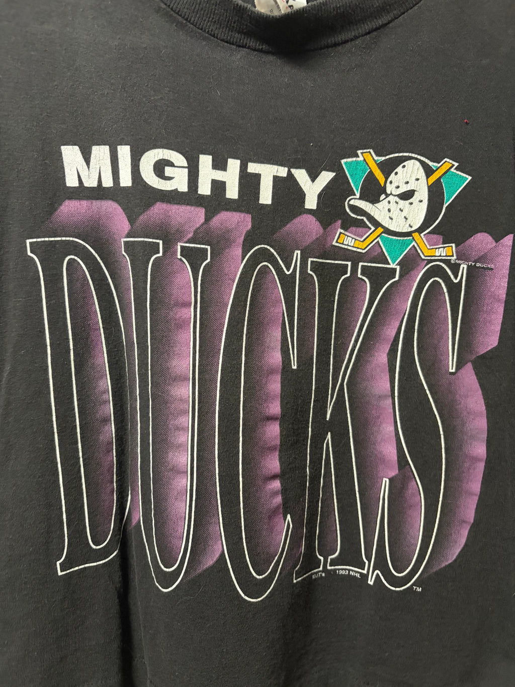Vintage Anaheim Mighty Ducks Youth T Shirt (12/14)