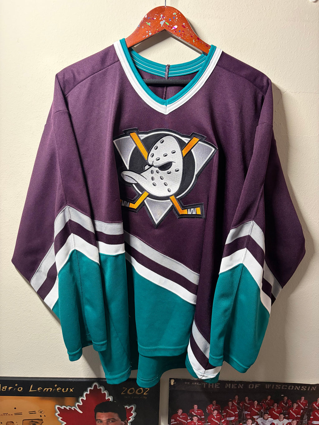 Vintage Anaheim Mighty Ducks CCM Jersey (XL)