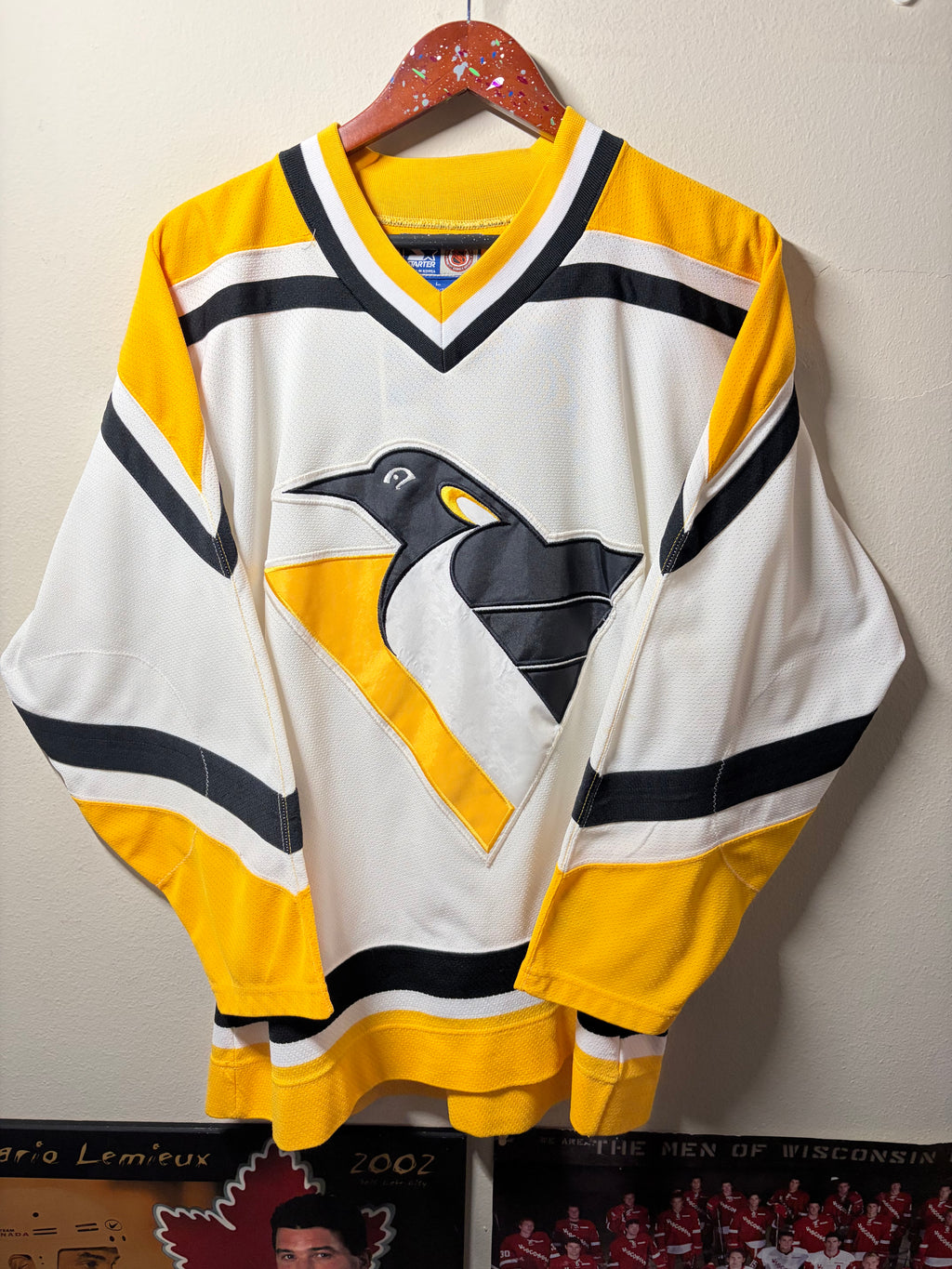 Vintage Pittsburgh Penguins Starter Jersey (Large)