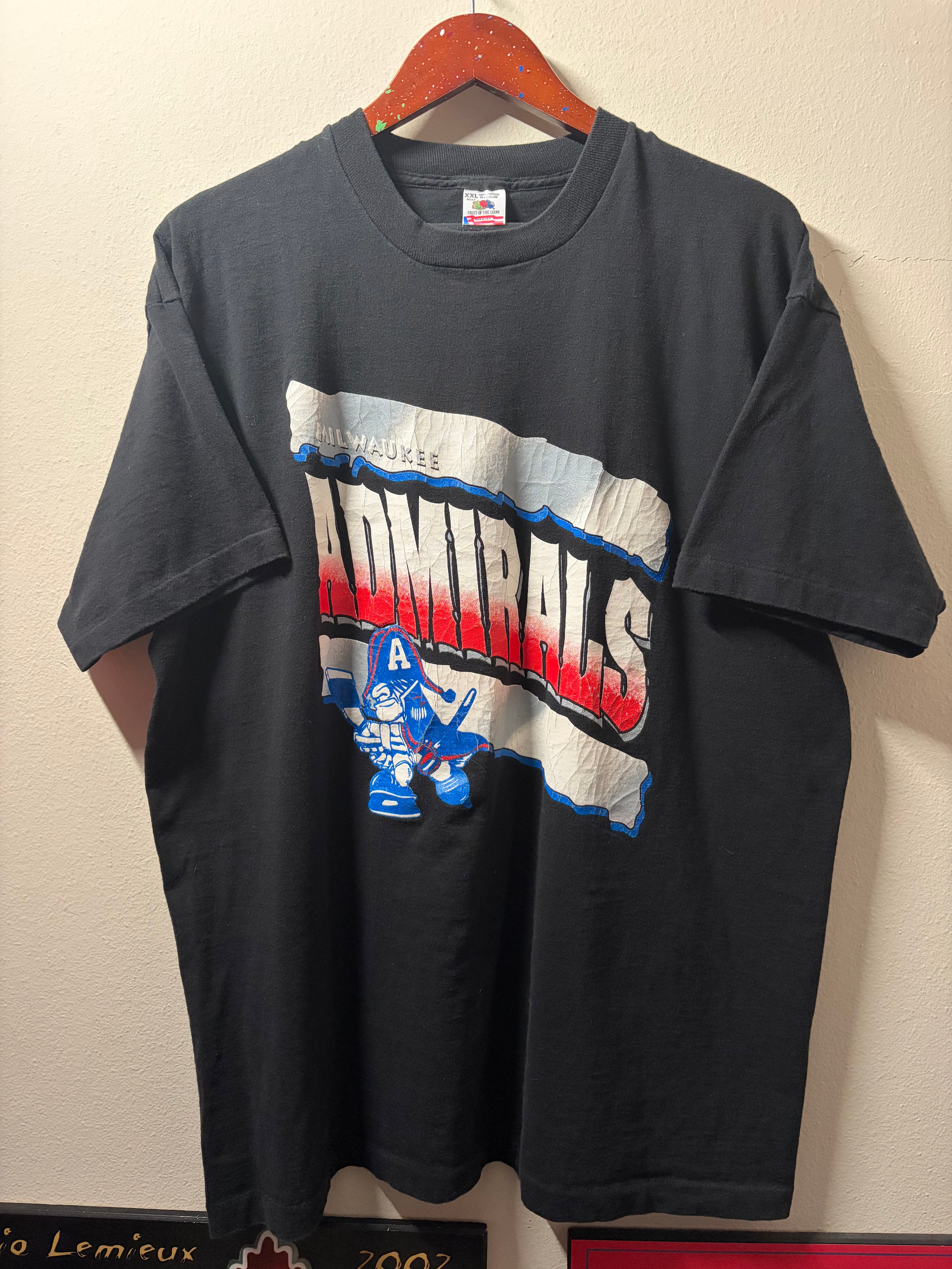 Vintage Milwaukee Admirals T Shirt (XXL)