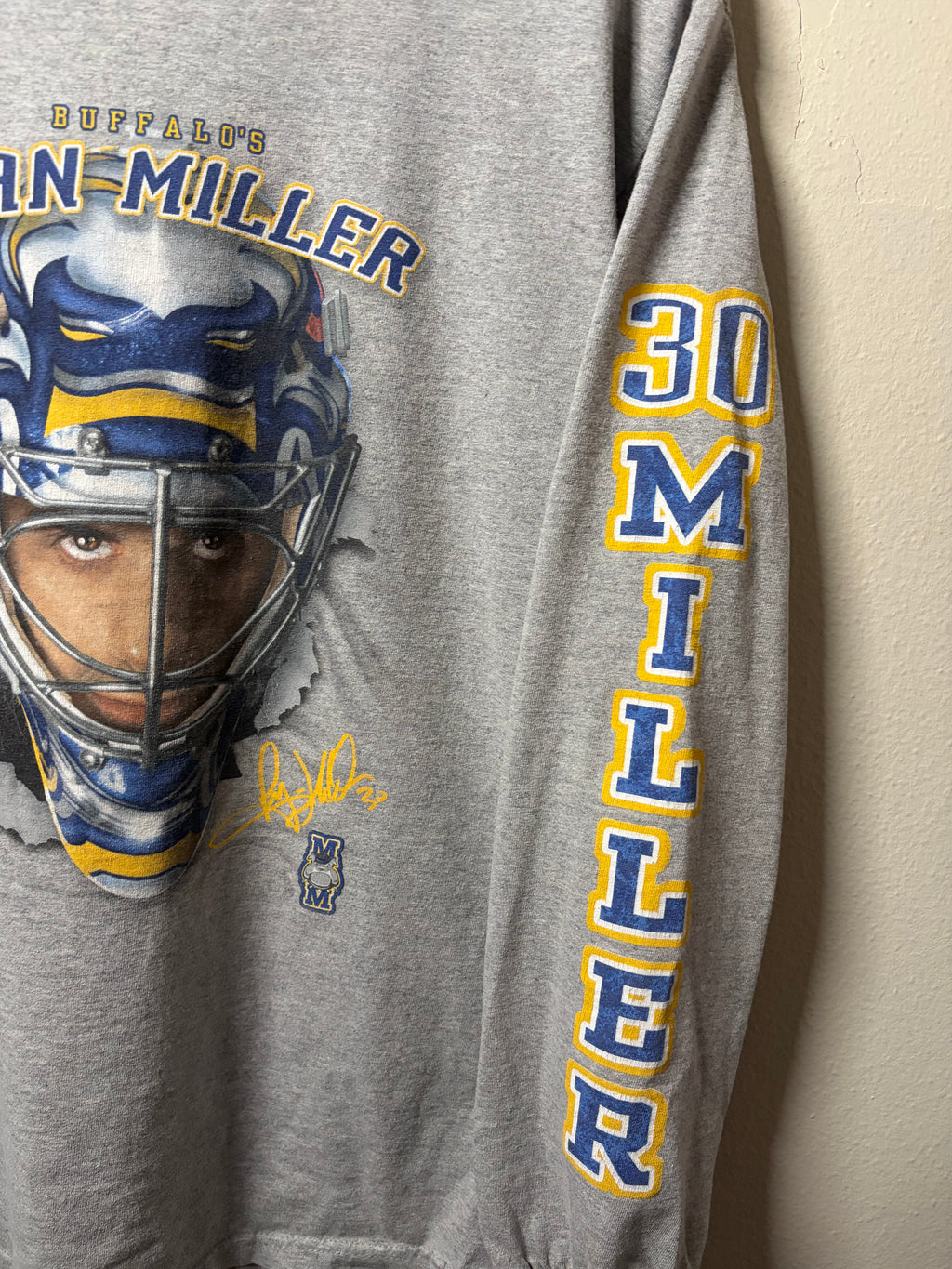 Ryan Miller Buffalo Sabres L/S T Shirt (M)