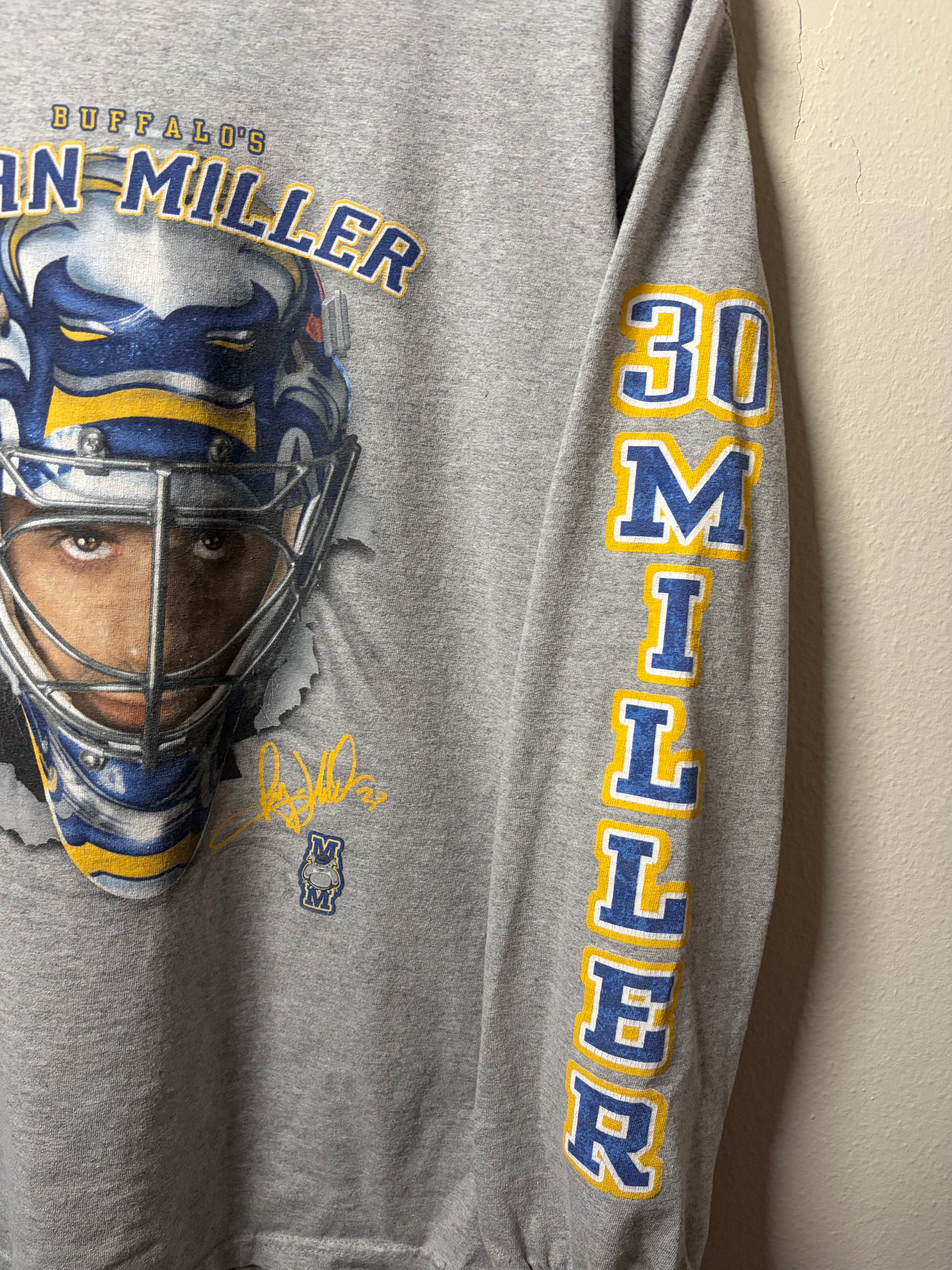 Ryan Miller Buffalo Sabres L/S T Shirt (M)