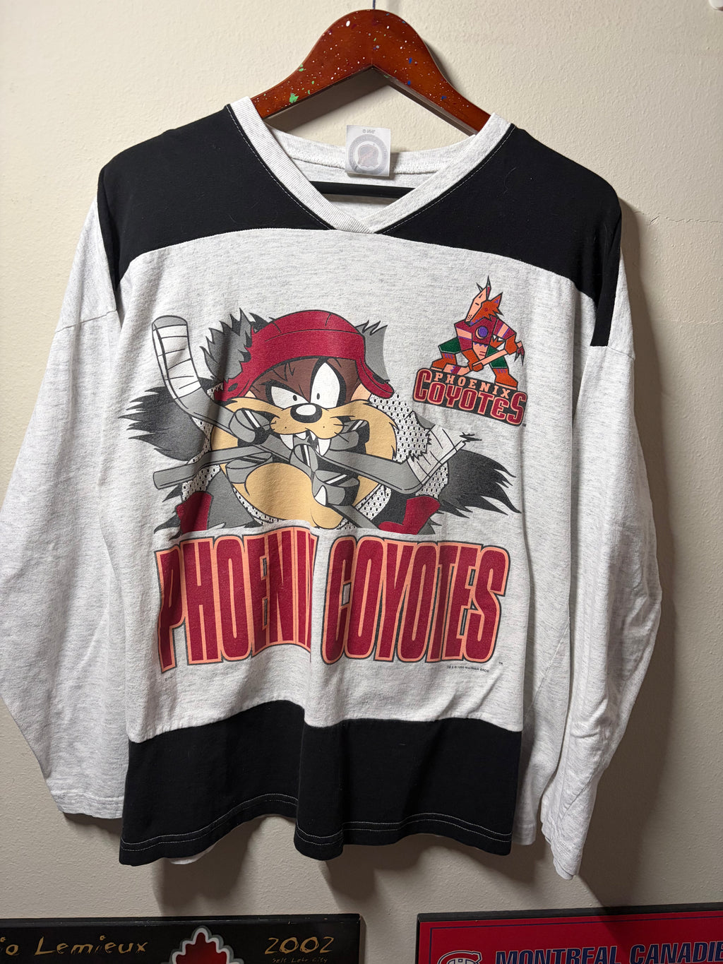 Vintage Taz Phoenix Coyotes Jersey/Shirt (XL)