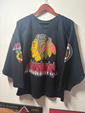 Vintage Blackhawks Mesh Double-Sided Jersey (Medium)