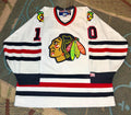 Vintage Tony Amonte Blackhawks CCM MiC Jersey