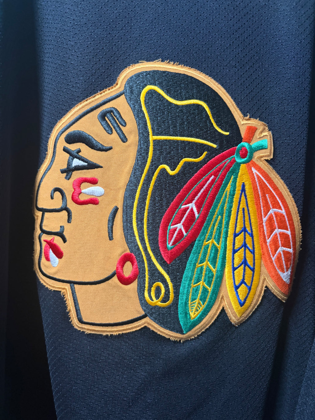 Vintage Blackhawks CCM Practice Jersey (Large)
