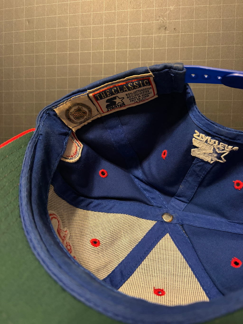 Vintage Quebec Nordiques Snapback Hat