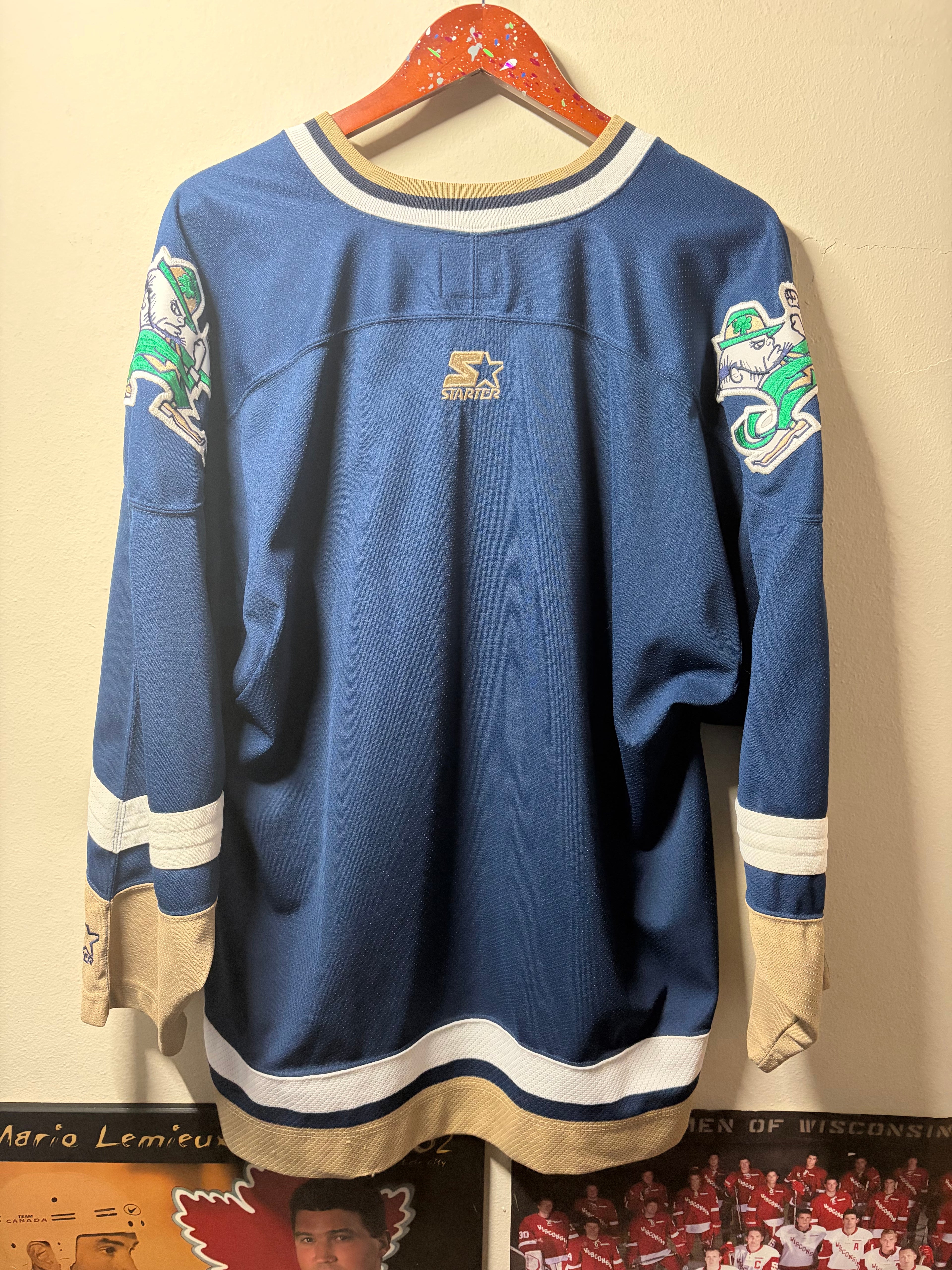 Vintage NCAA Norte Dame Jersey (XL)