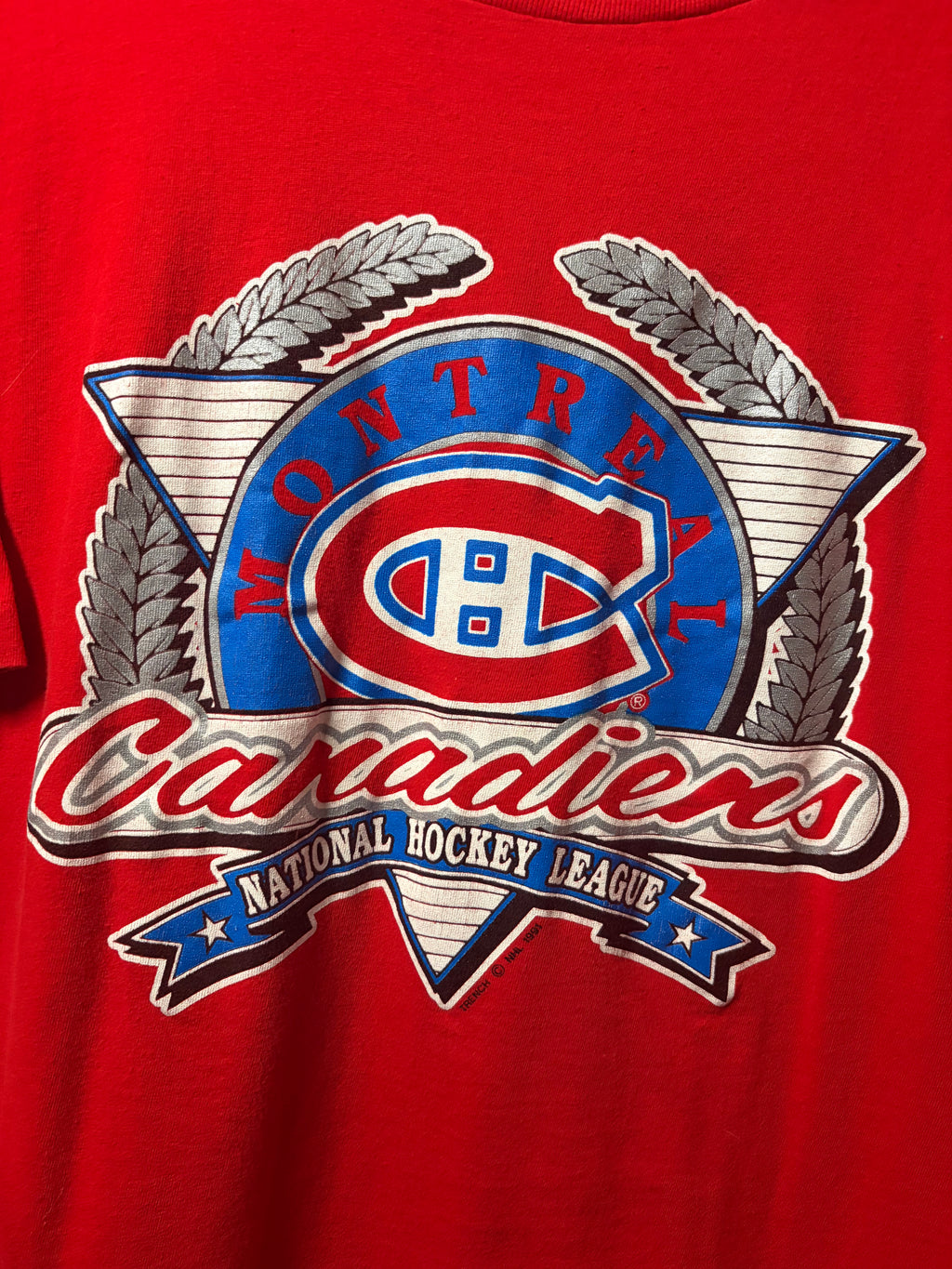 Vintage Montreal Canadiens T Shirt (XL)