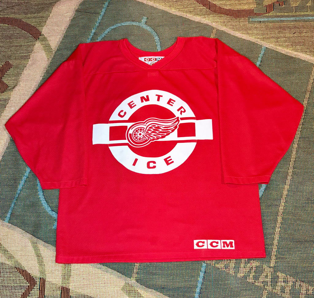 Vintage Detroit Red Wings Practice Jersey