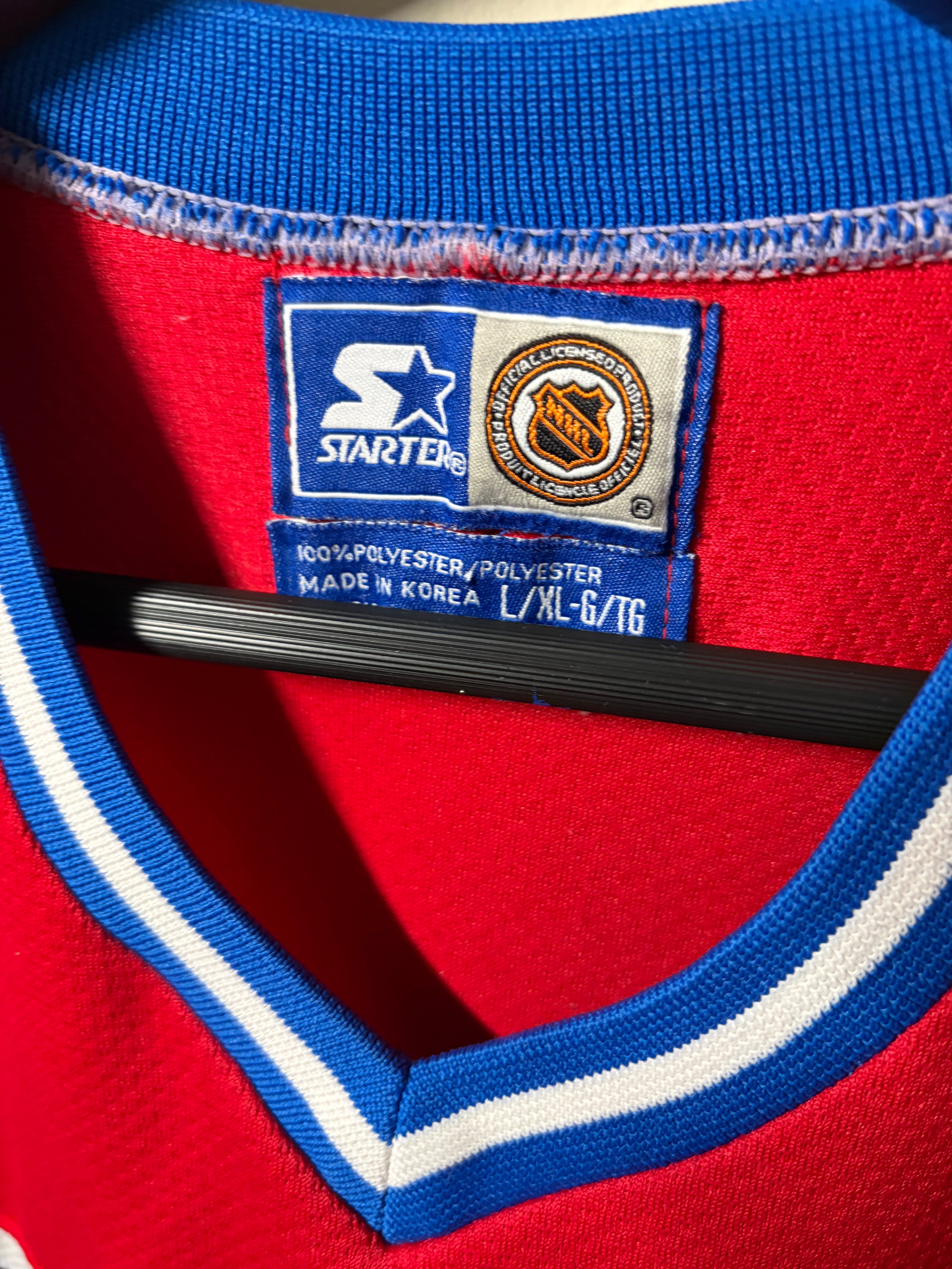 Vintage Montreal Canadiens Starter Youth Jersey (Y-L/XL)