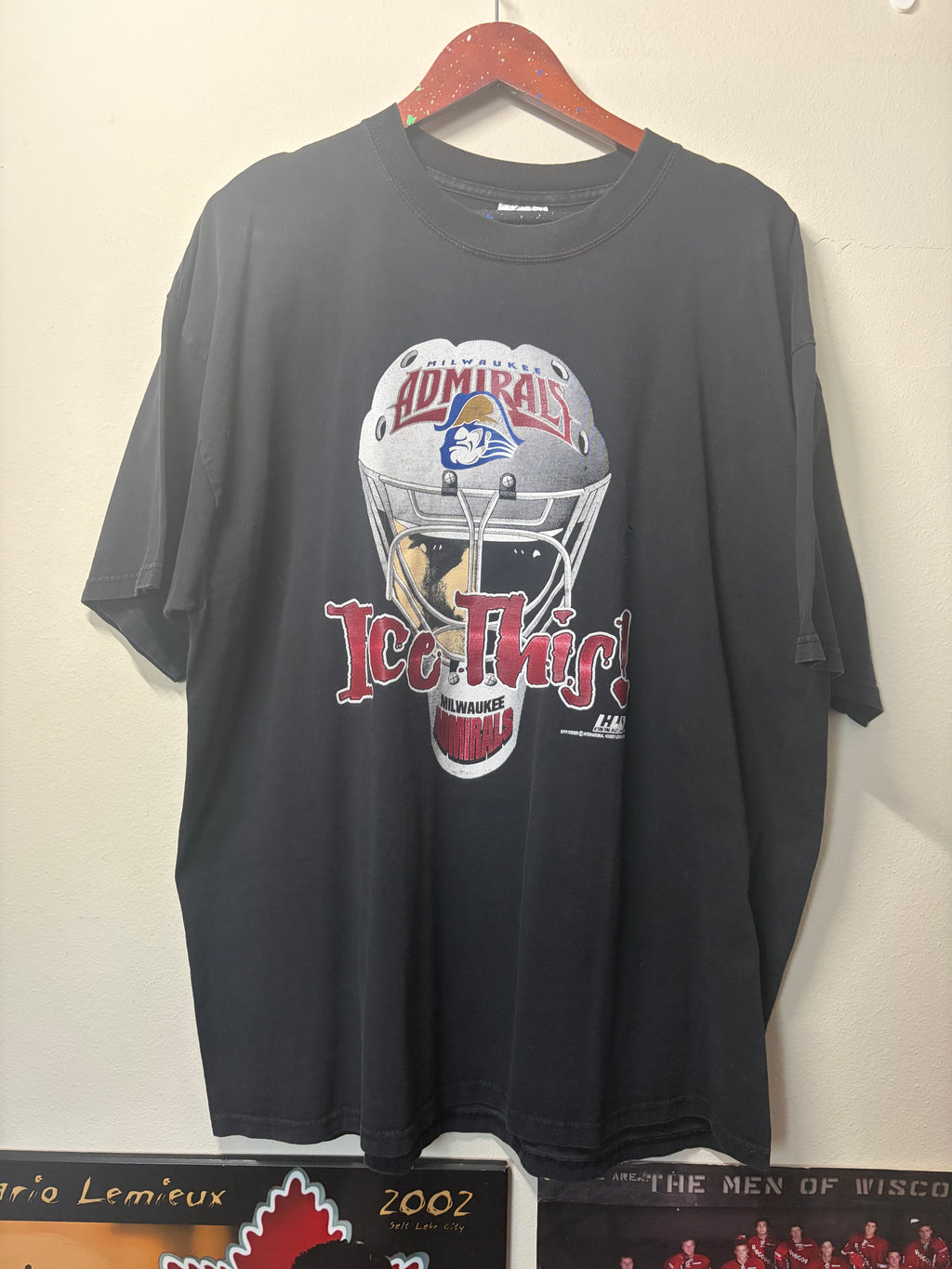 Vintage Milwaukee Admirals IHL T Shirt (XXL)