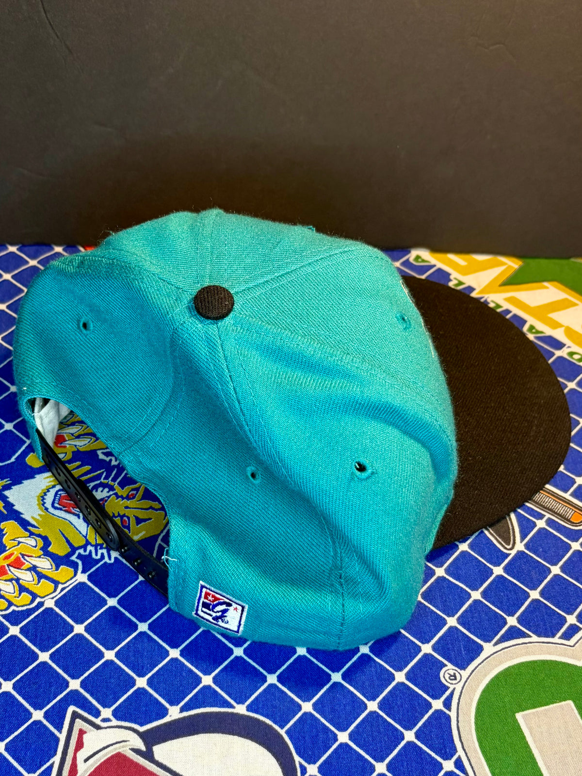 Vintage SJ Sharks The Game Snapback Hat