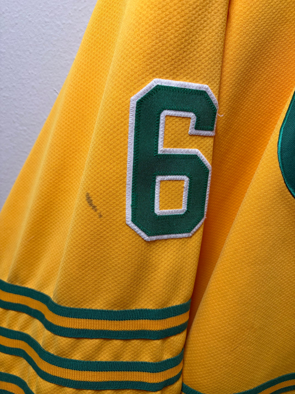 Retro Reg Fleming #6 Chicago Cougars WHA Jersey (XL)
