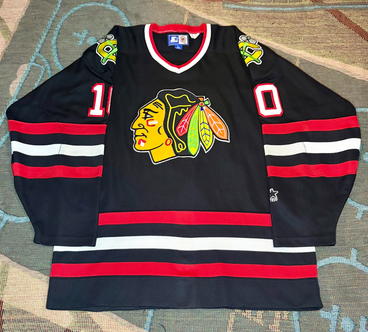 Vintage Tony Amonte Blackhawks Starter Jersey