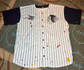 Vintage Blackhawks Custom “Splatter” Baseball Jersey