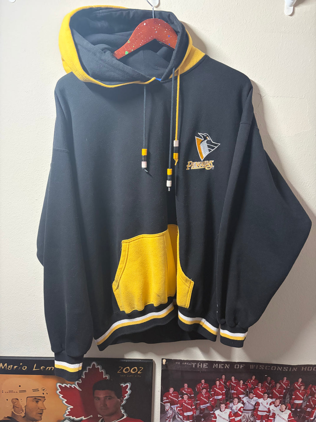 Vintage Pittsburgh Penguins Starter Hoodie (XL)