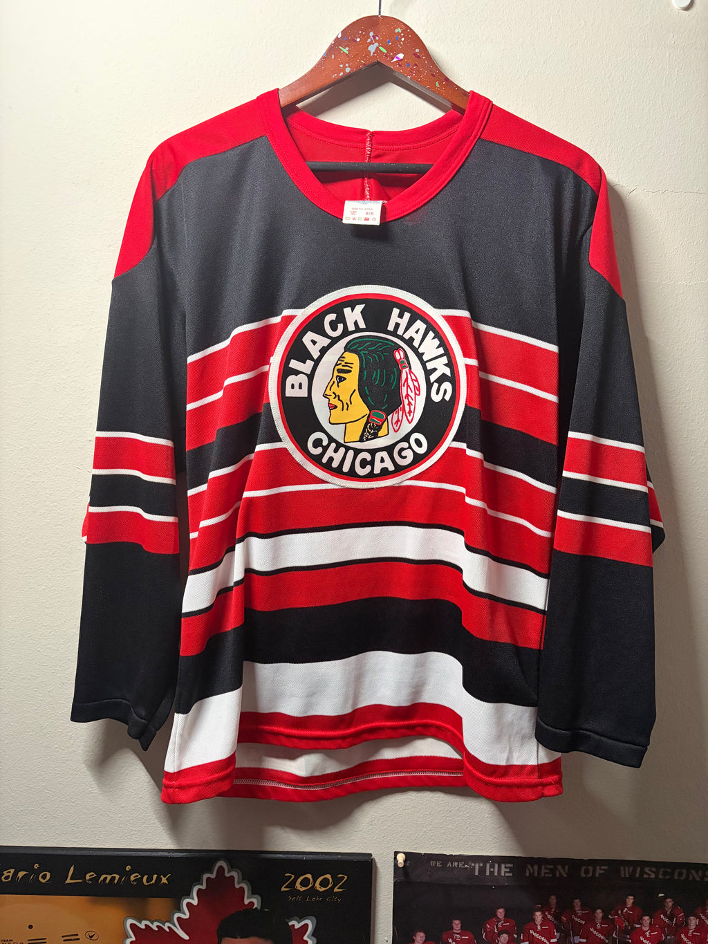 Vintage Blackhawks 75th Anniversary CCM Jersey (Medium)