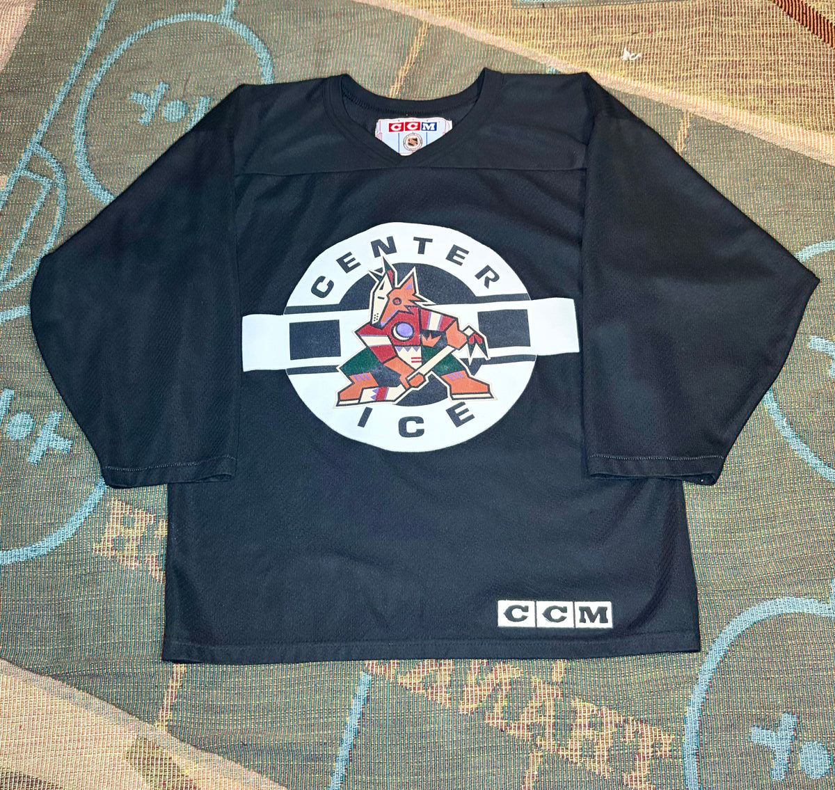 Vintage Arizona Coyotes CCM Practice Jersey