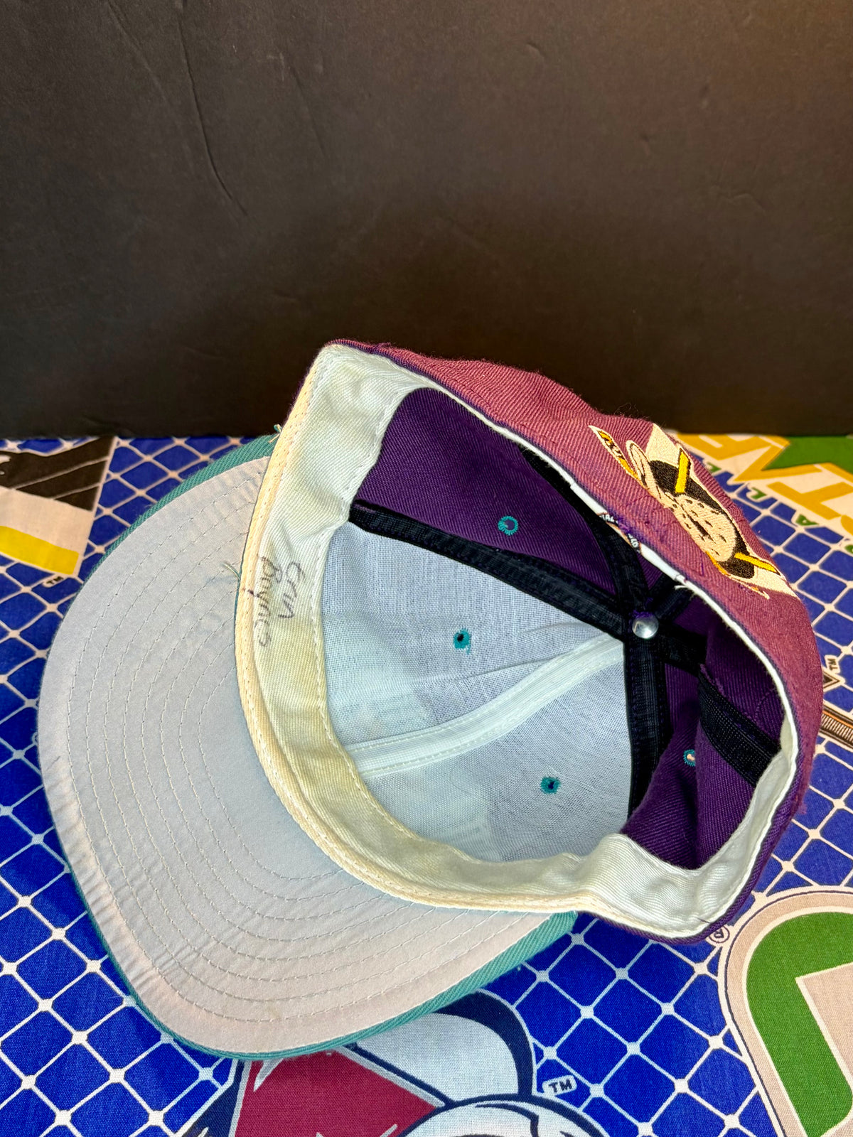 Vintage Mighty Ducks Fitted Hat