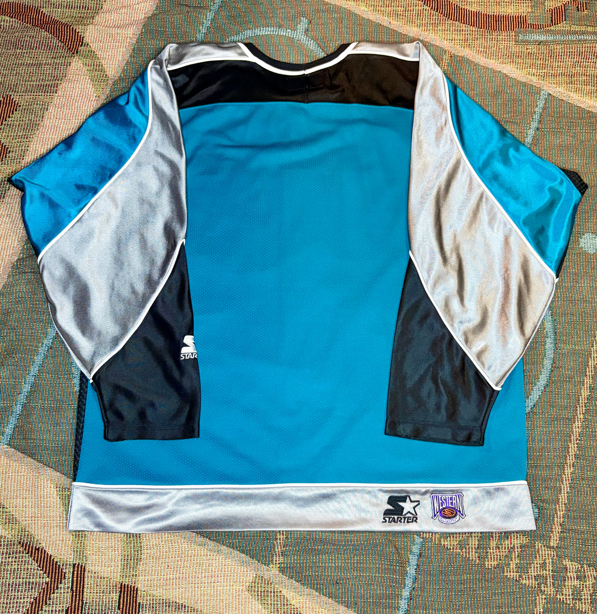 Vintage SJ Sharks Starter Satin Jersey