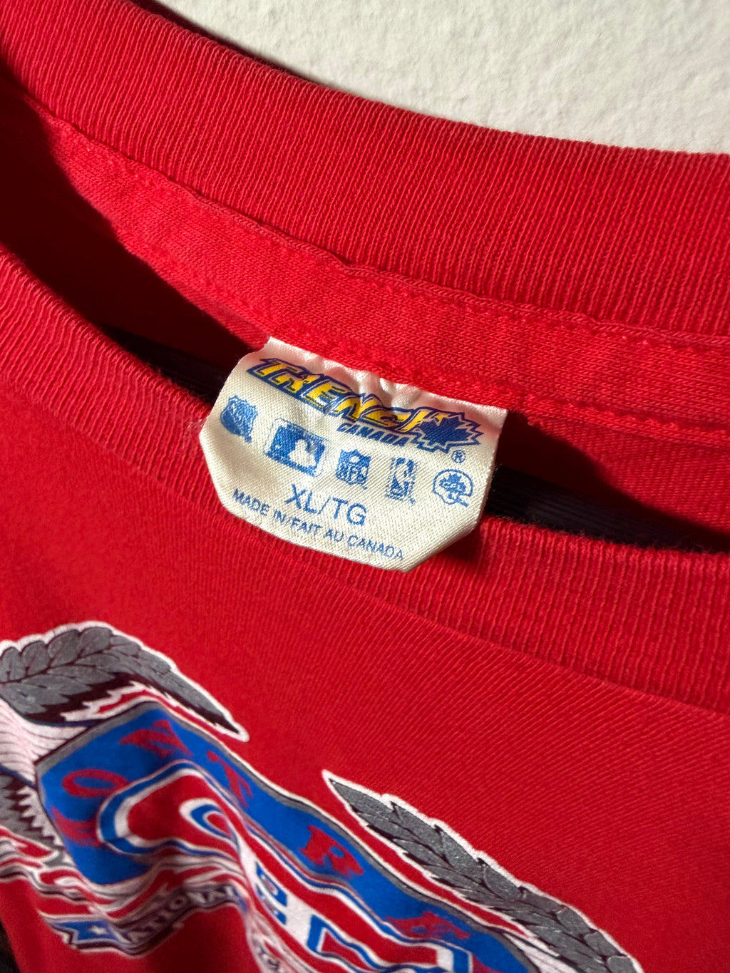 Vintage Montreal Canadiens T Shirt (XL)