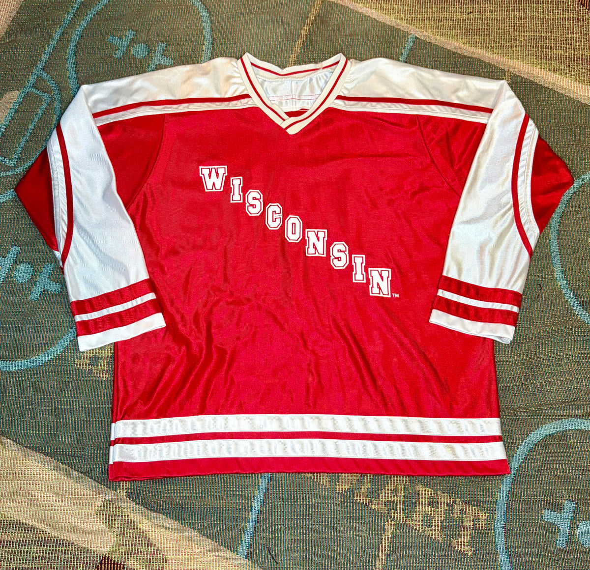 Vintage Wisconsin Satin Jersey