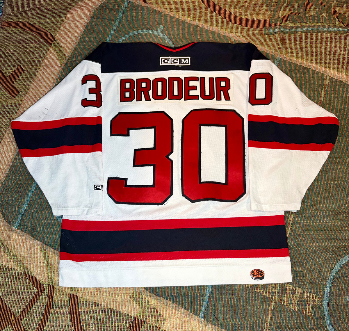 Vintage NJ Devils Martin Brodeur 01 SCF Jersey