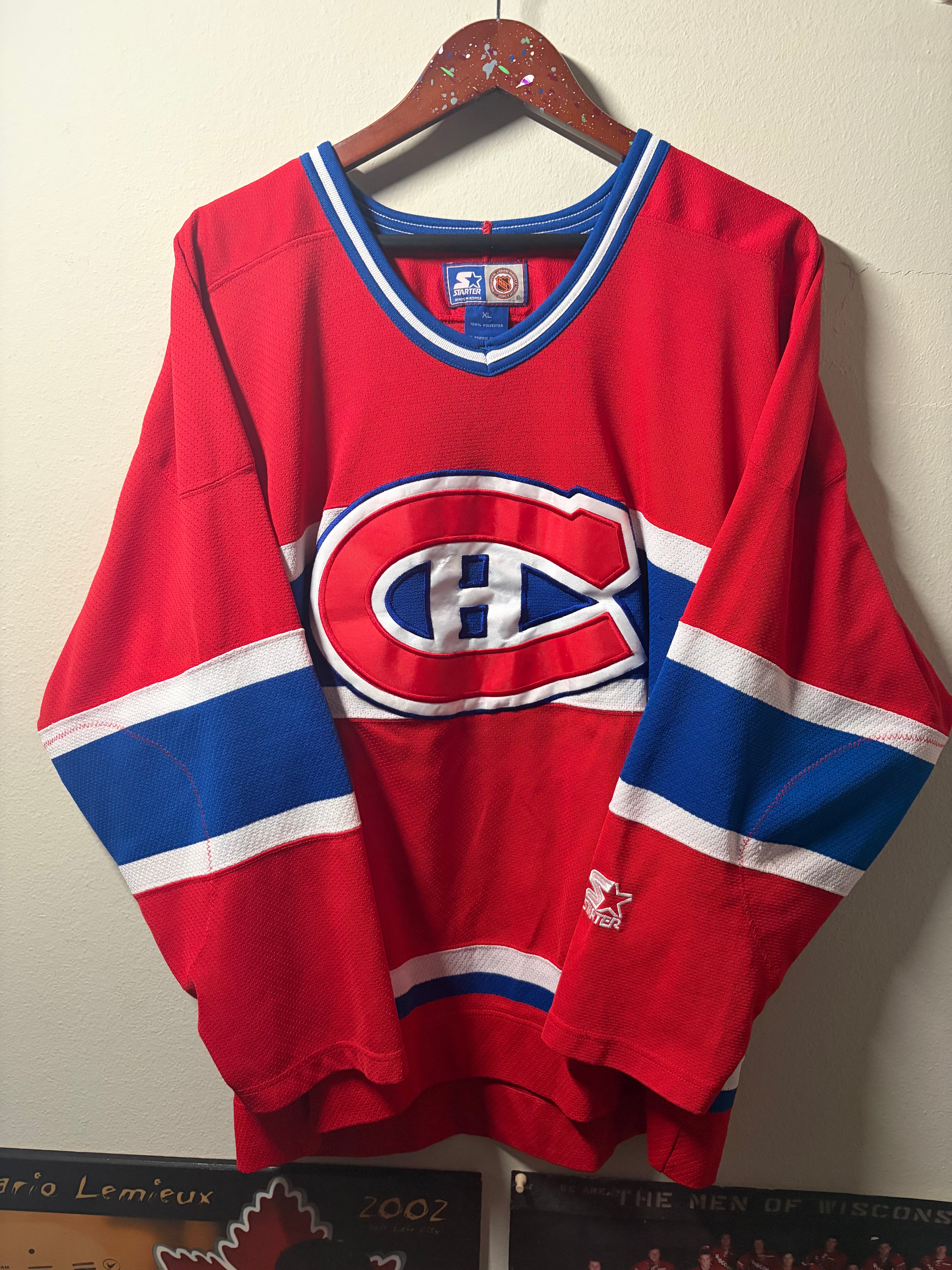 Vintage Montreal Canadiens Starter Jersey (XL)