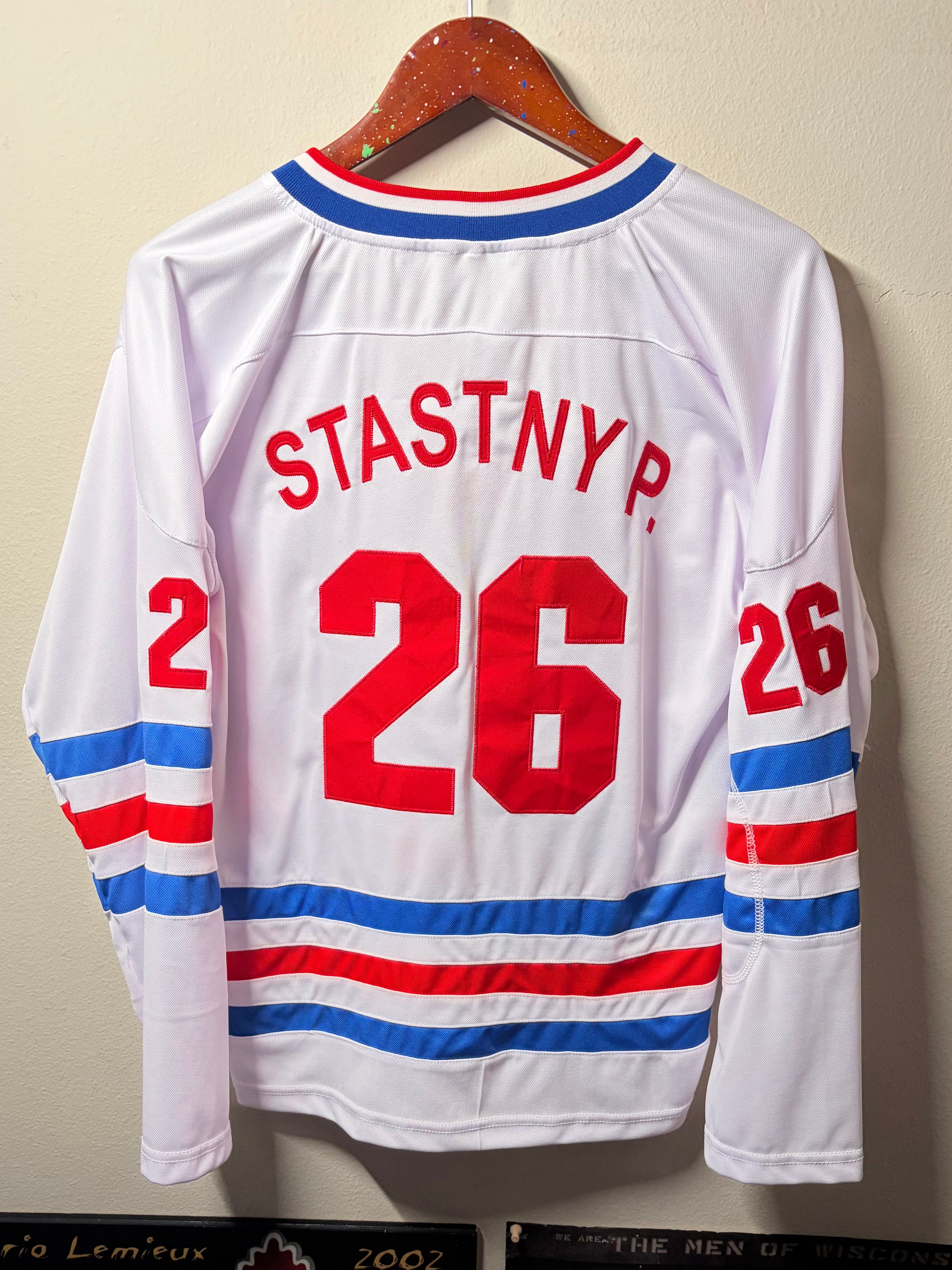 Peter Stastny #26 Czech Jersey (Medium)