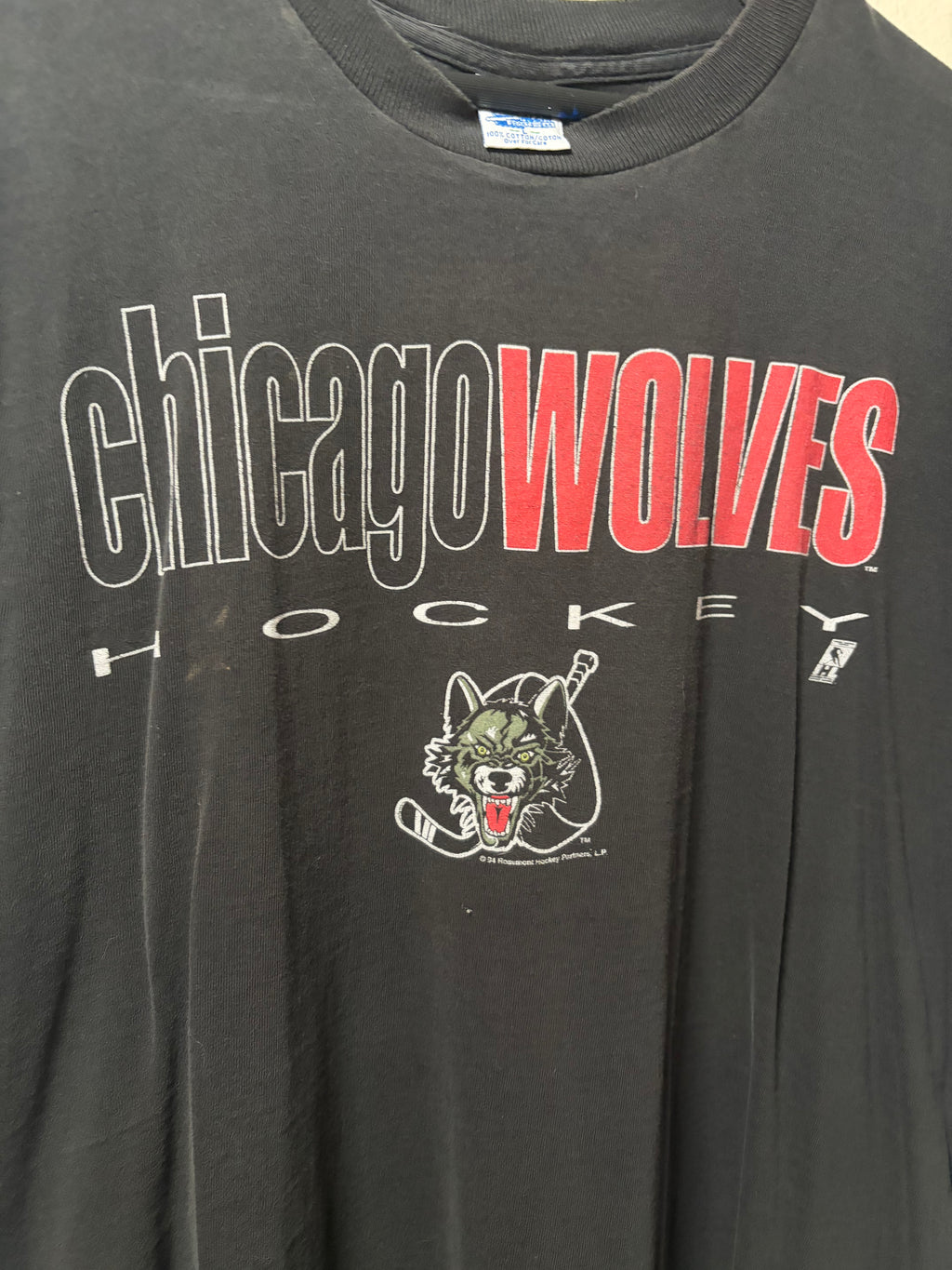 Vintage Chicago Wolves Salem Sportswear T Shirt (XL)