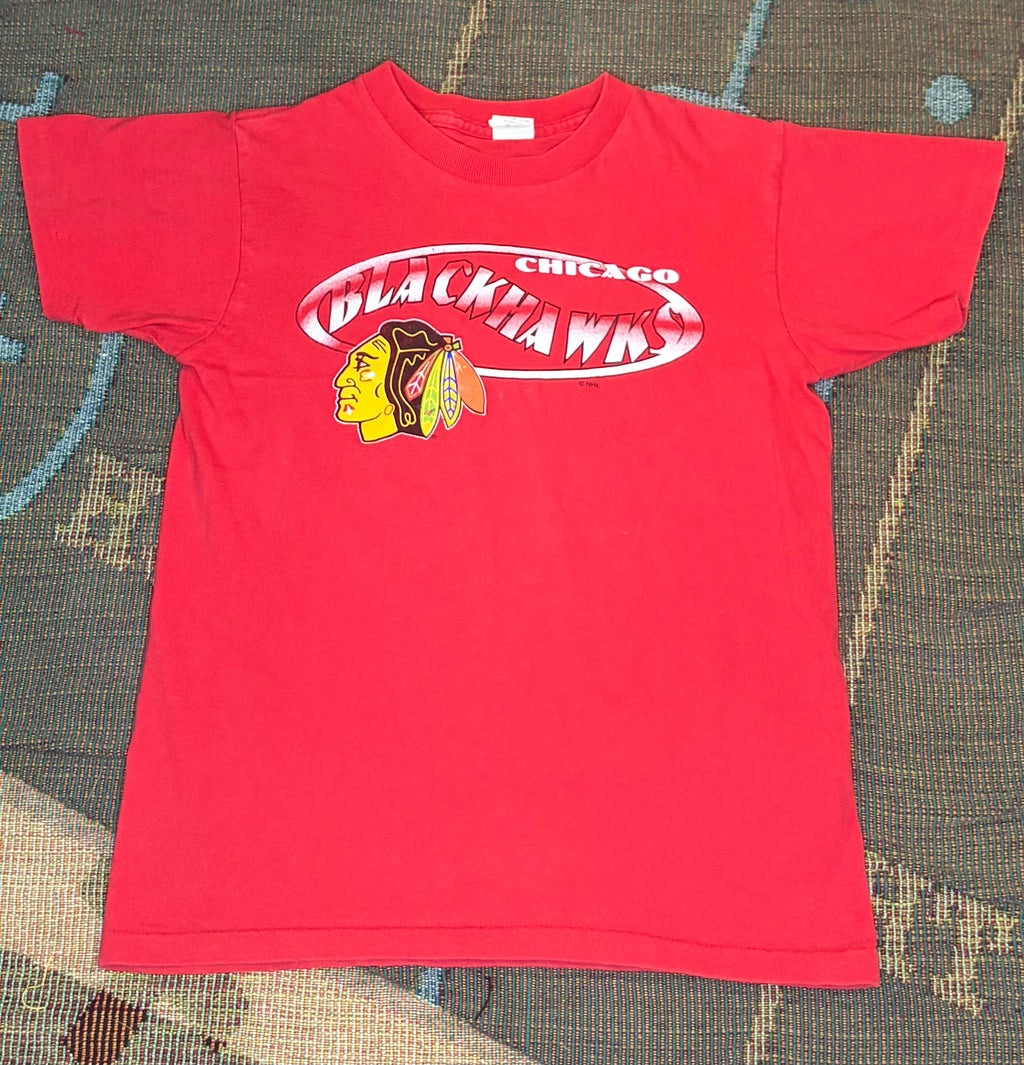 Vintage Blackhawks Youth T Shirt