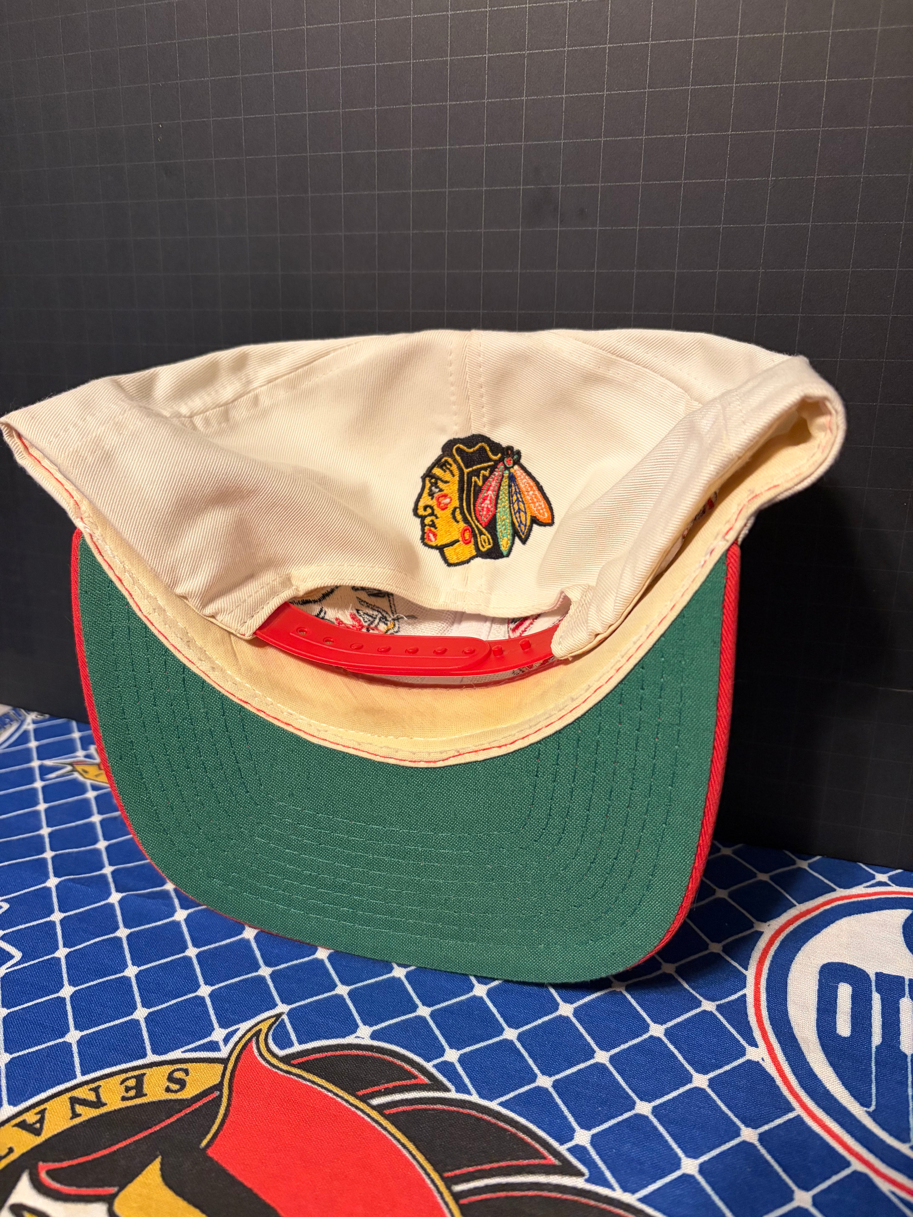 Vintage Blackhawks “Swirl” Snapback Hat