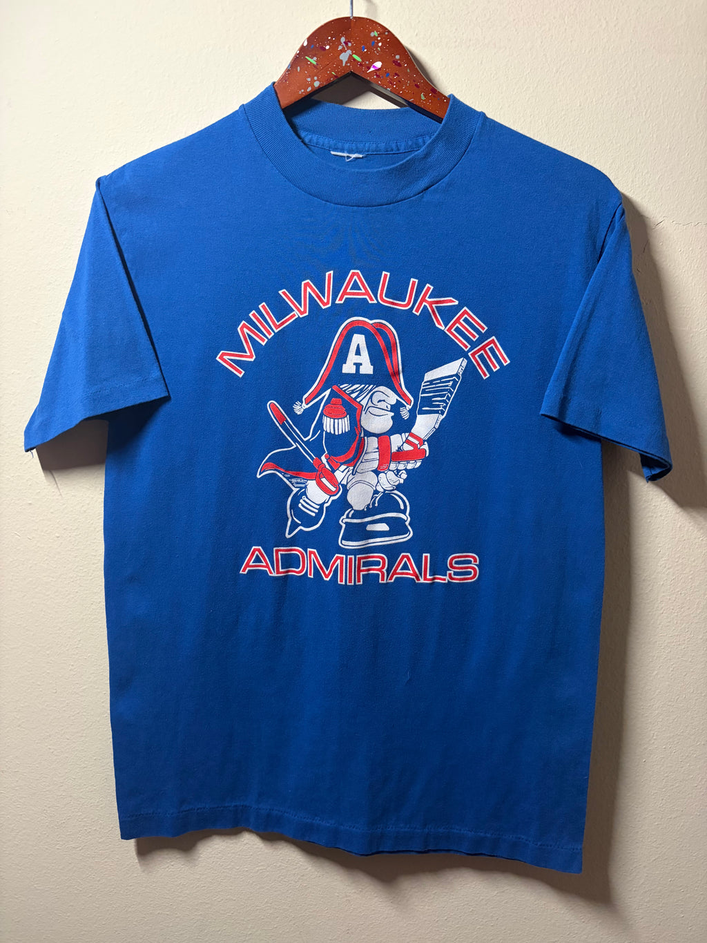 Vintage Milwaukee Admirals T Shirt (Medium)