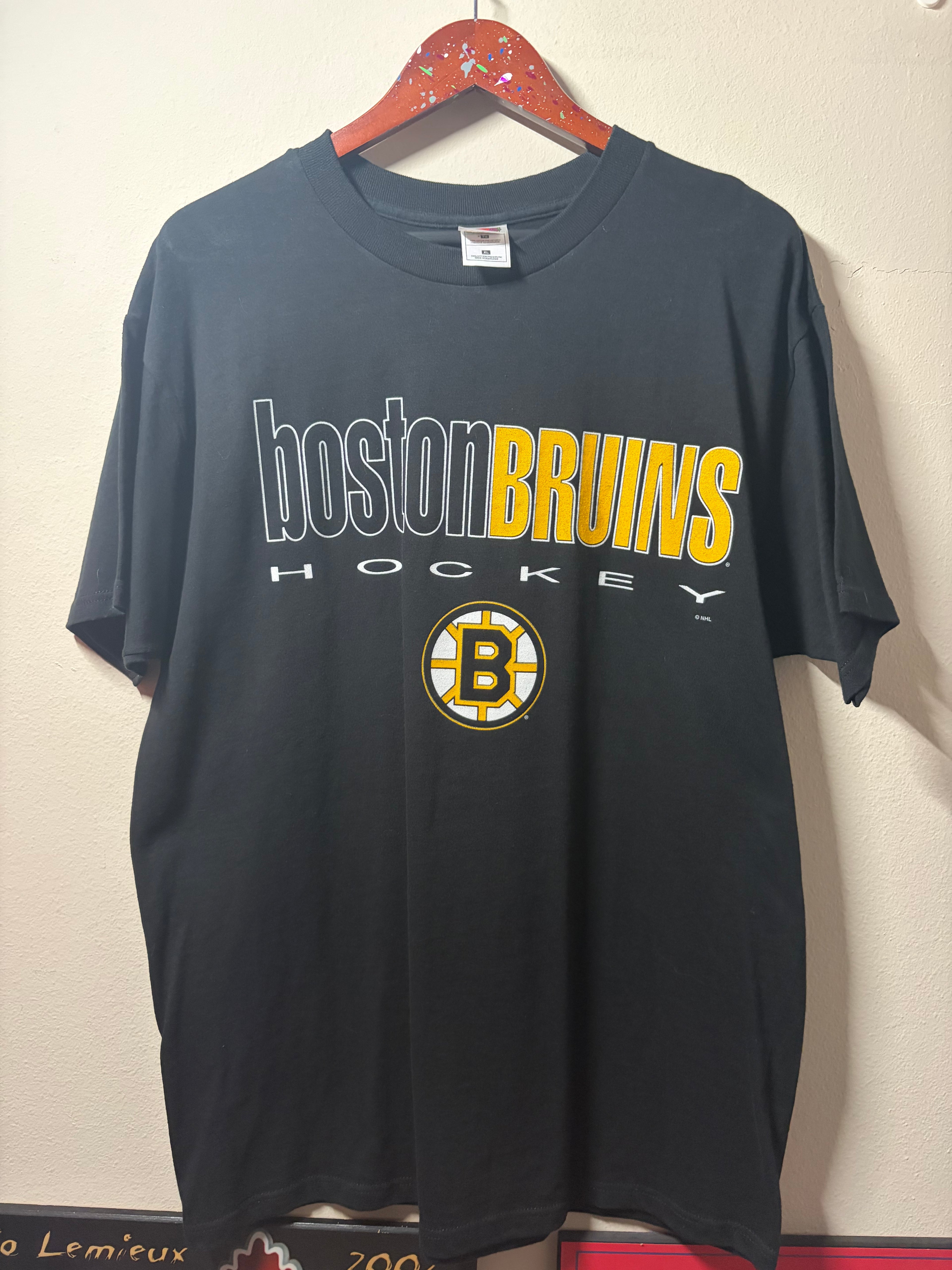 Vintage Boston Bruins T Shirt (XL)