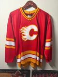 Vintage Calgary Flames Airknit Jersey (Large)