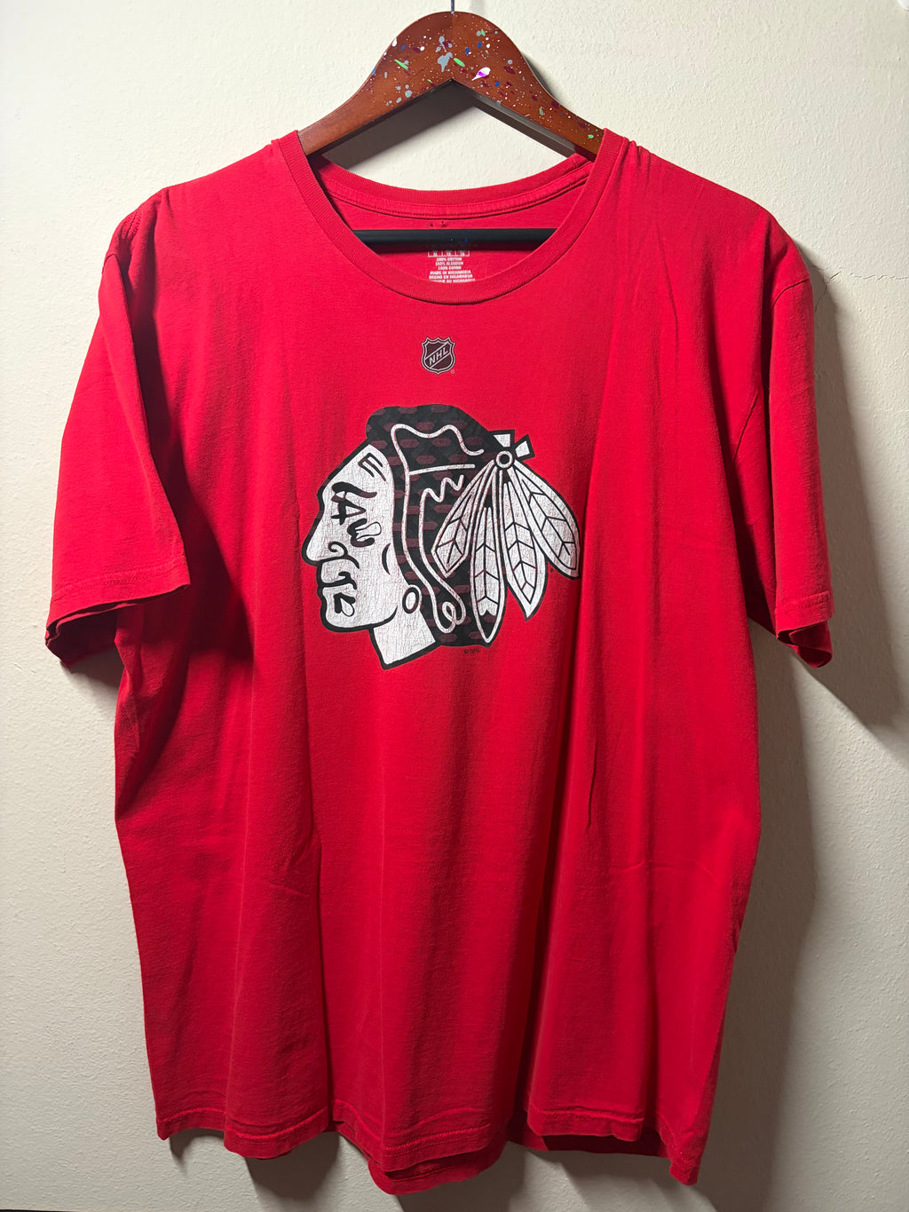 Teuvo Teravainen #86 Reebok T Shirt (XL)