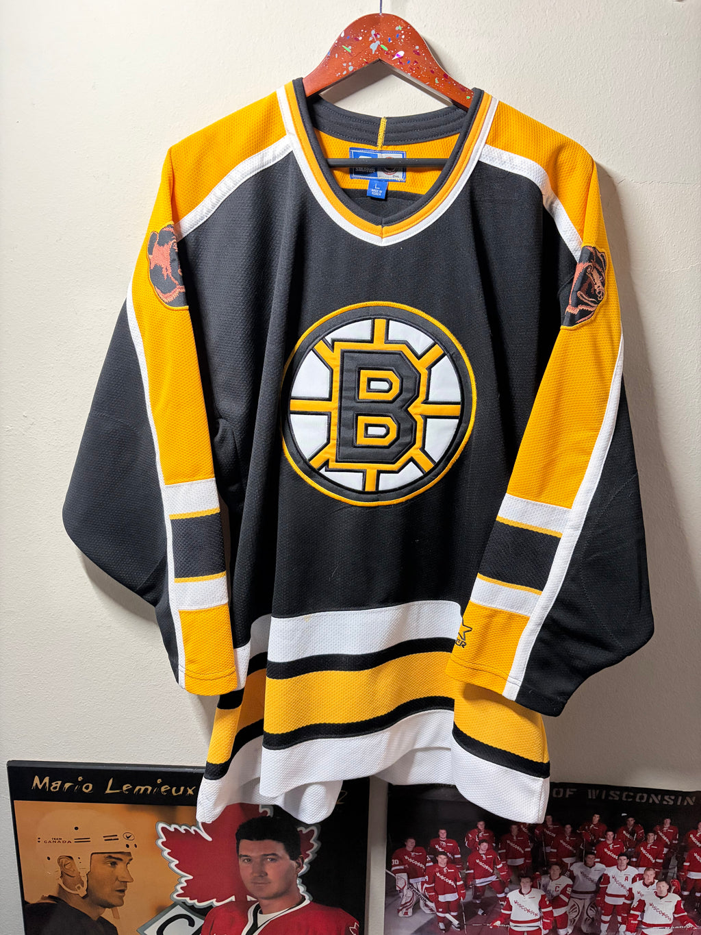 Vintage Boston Bruins Starter Jersey (Large)