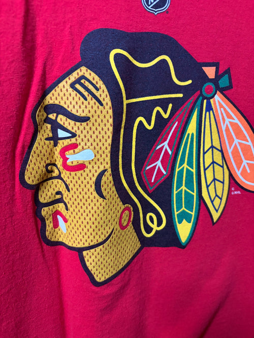 Patrick Kane #88 Reebok Blackhawks T Shirt (XL)