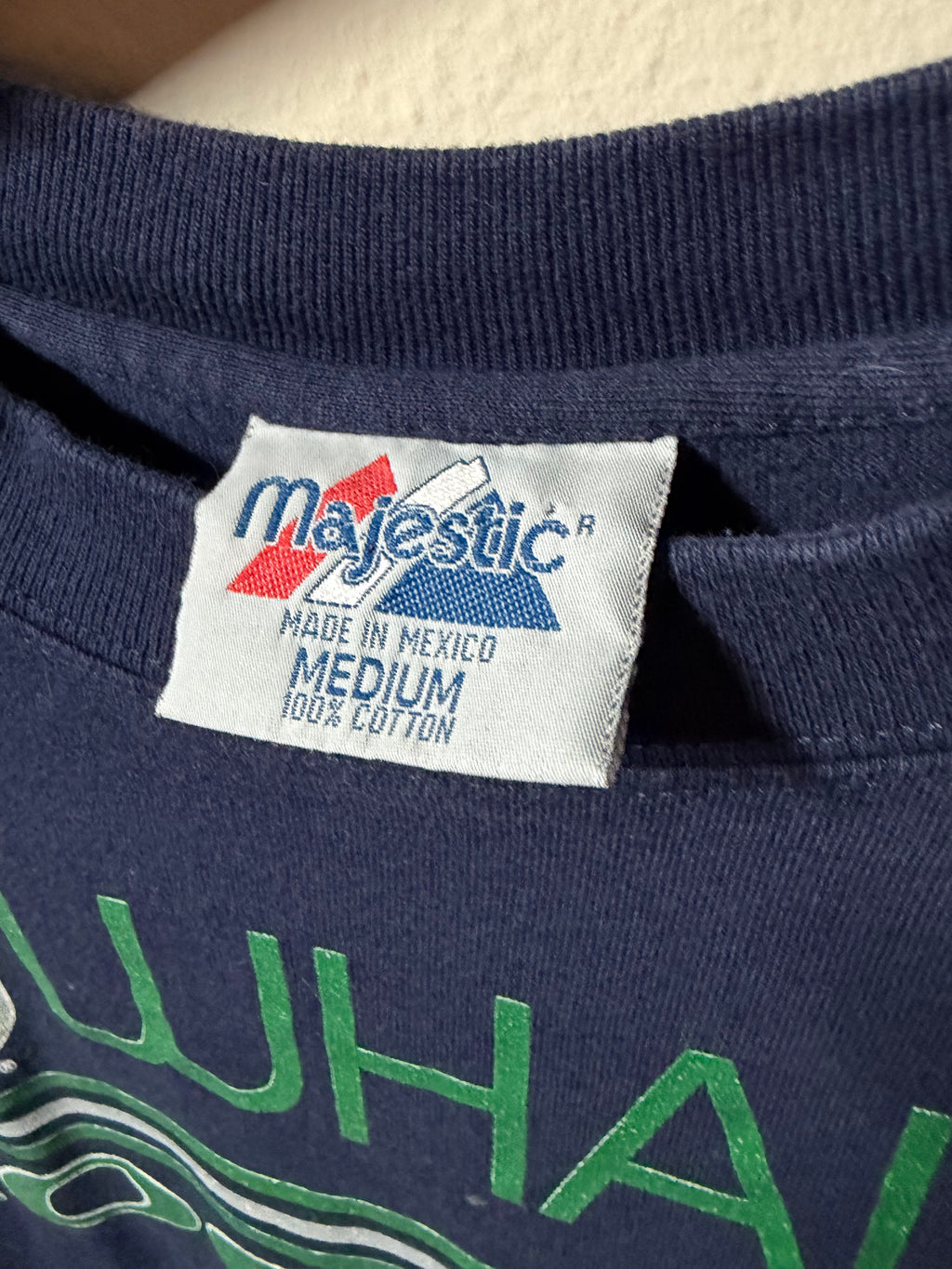Vintage Hartford Whalers Majestic T Shirt (Medium)