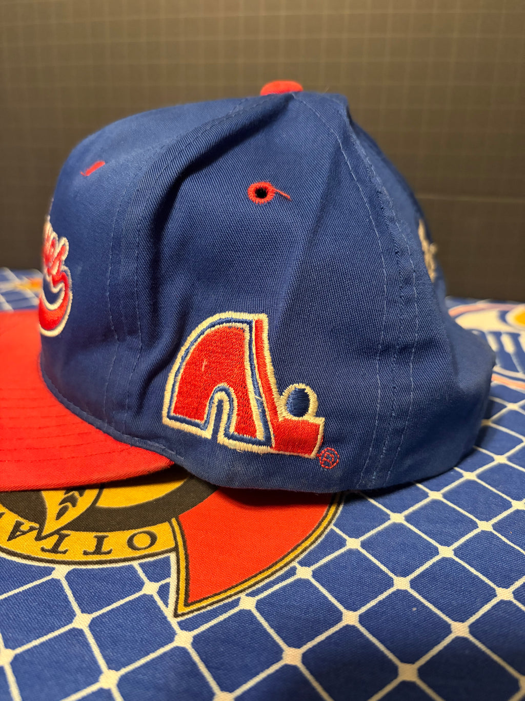Vintage Quebec Nordiques Snapback Hat
