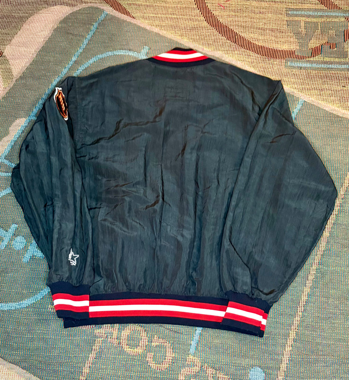 Vintage Blackhawks Started Q-Zip Jacket