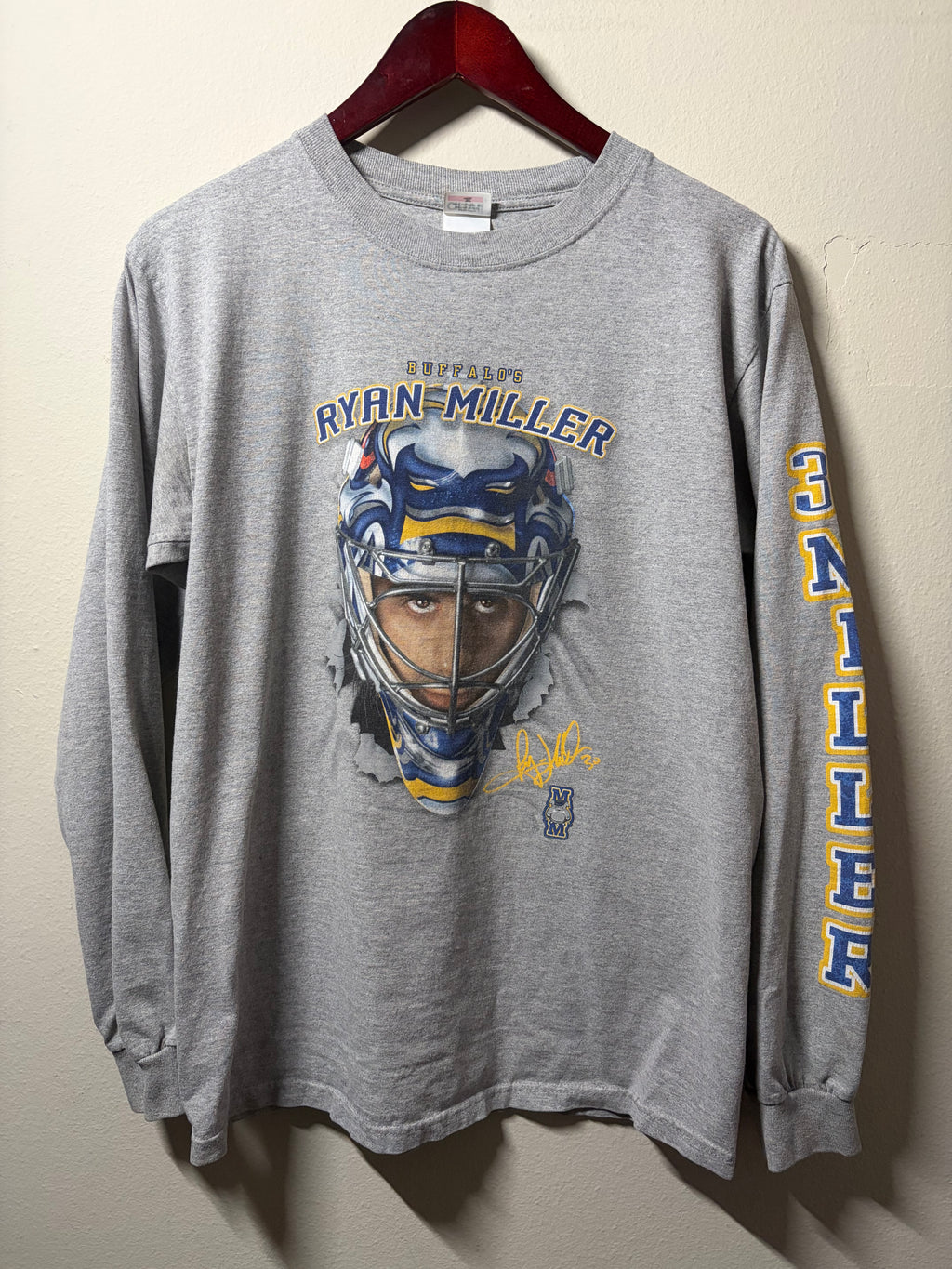 Ryan Miller Buffalo Sabres L/S T Shirt (M)