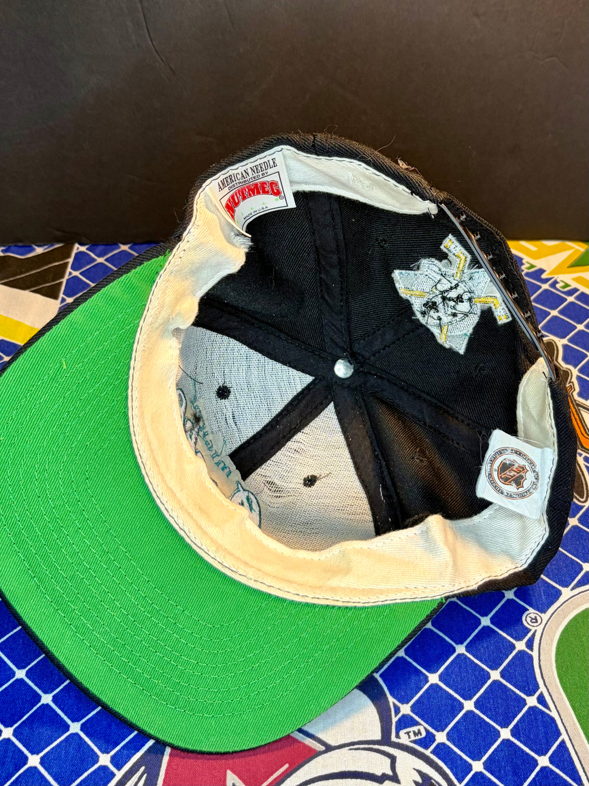 Vintage Mighty Ducks Nutmeg Snapback Hat