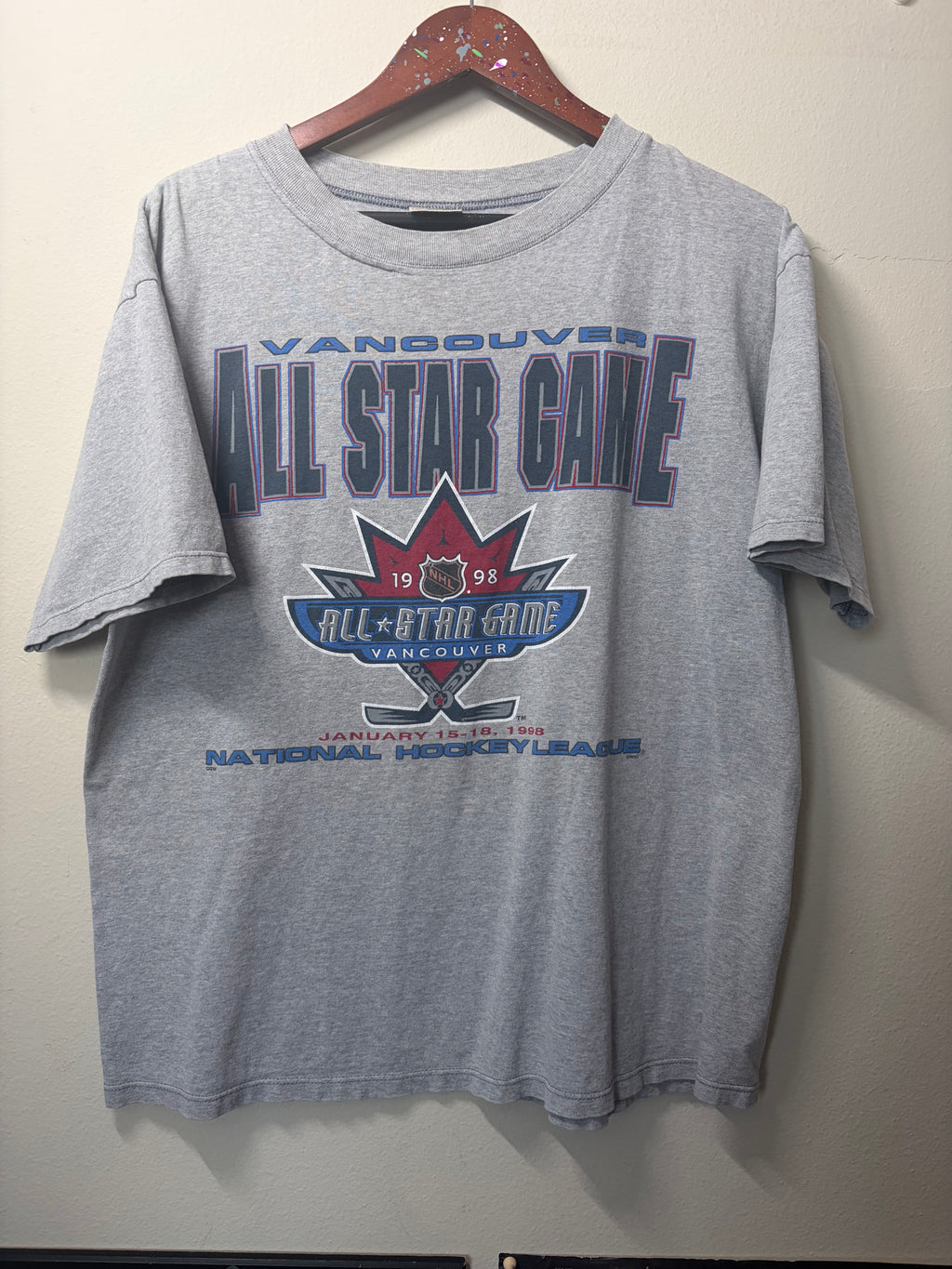 Vintage Vancouver 1998 NHL All Star Game T Shirt