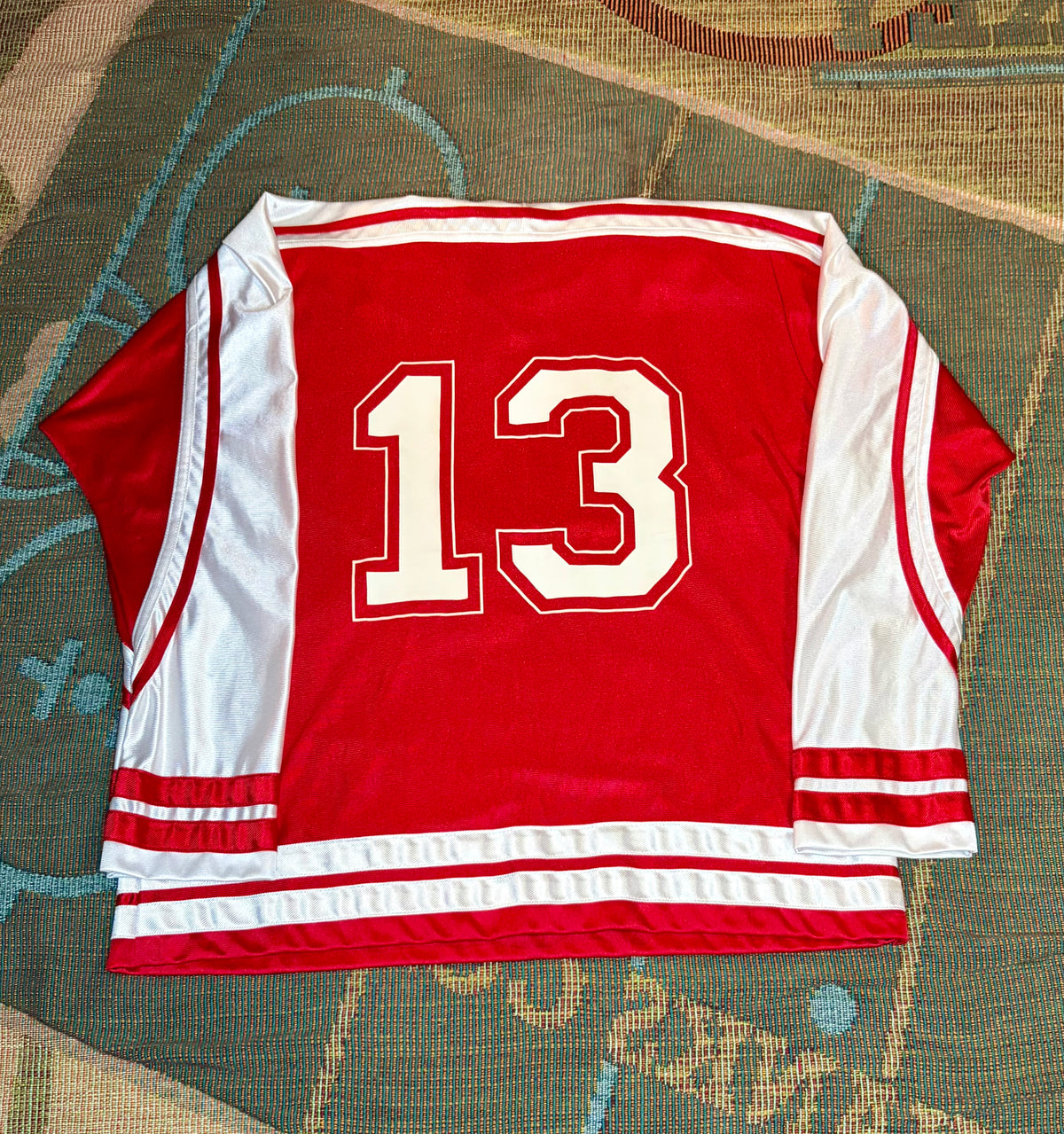 Vintage Wisconsin Satin Jersey