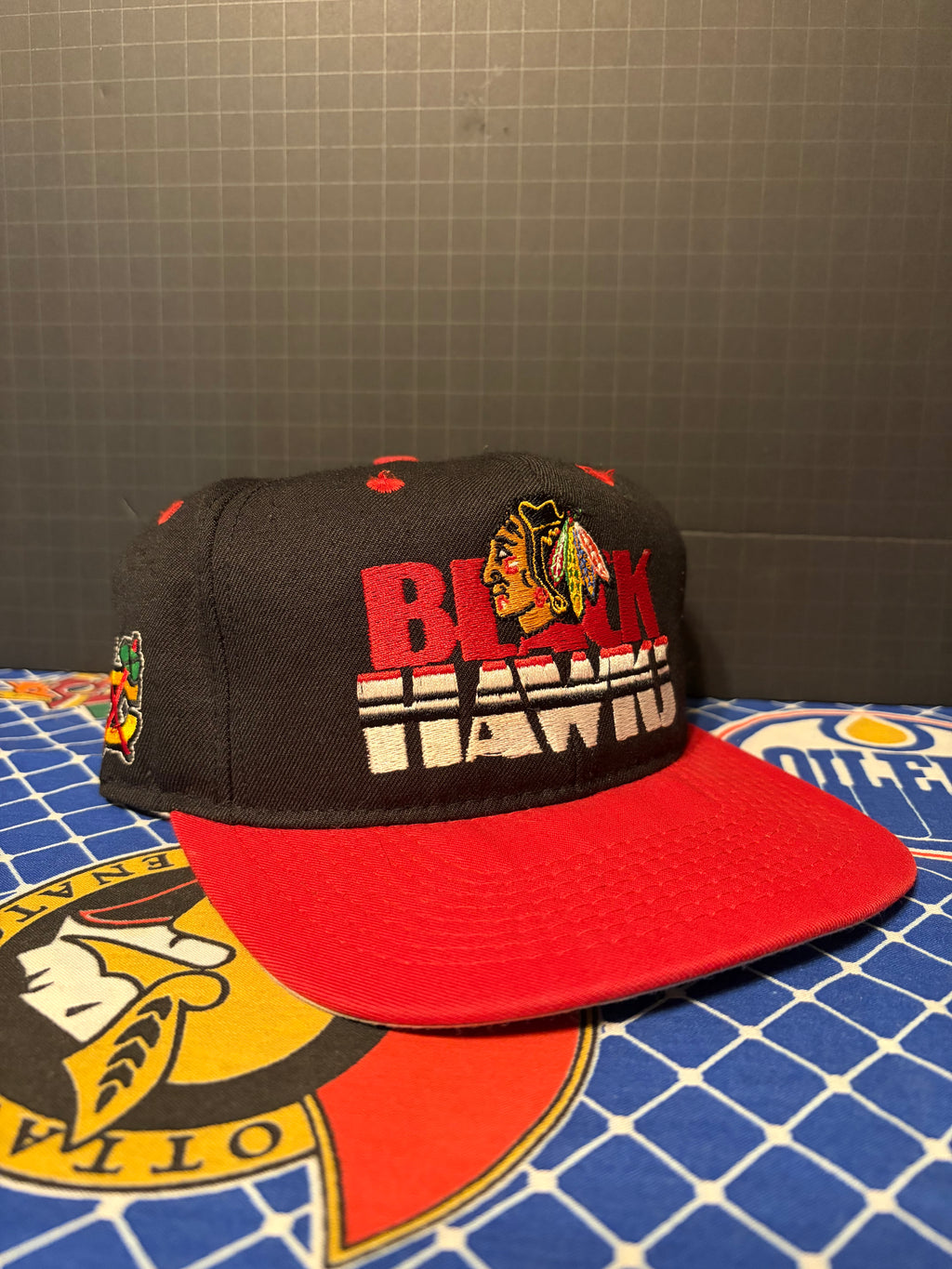 Vintage Blackhawks Snapback Hat
