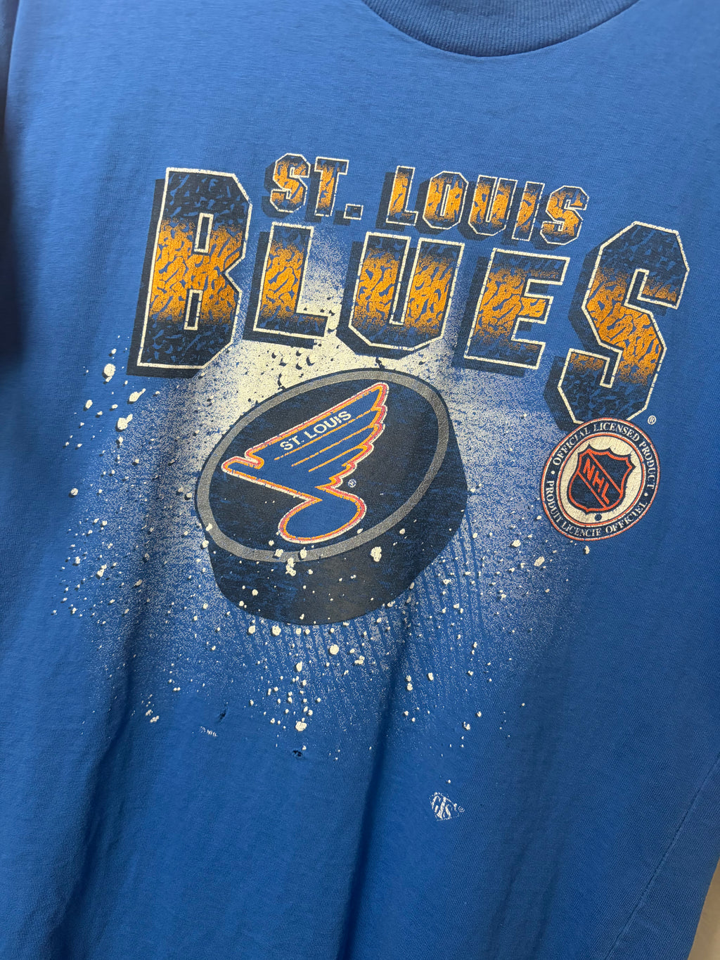 Vintage St Louis Blues T Shirt (Medium)