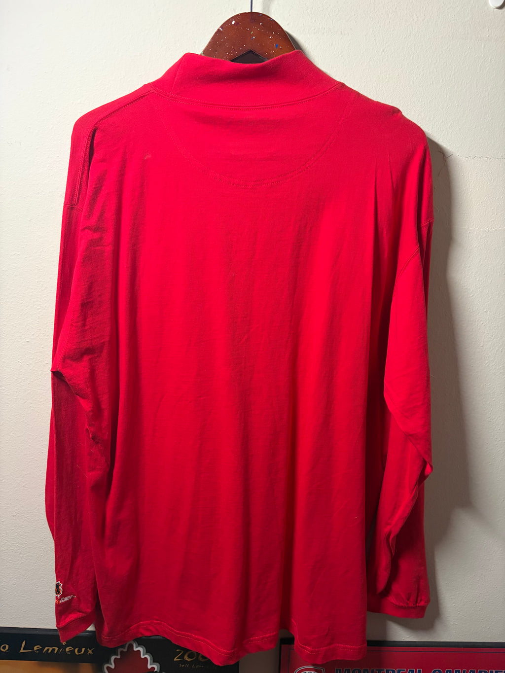 Vintage Blackhawks Turtleneck L/S Shirt (XL)