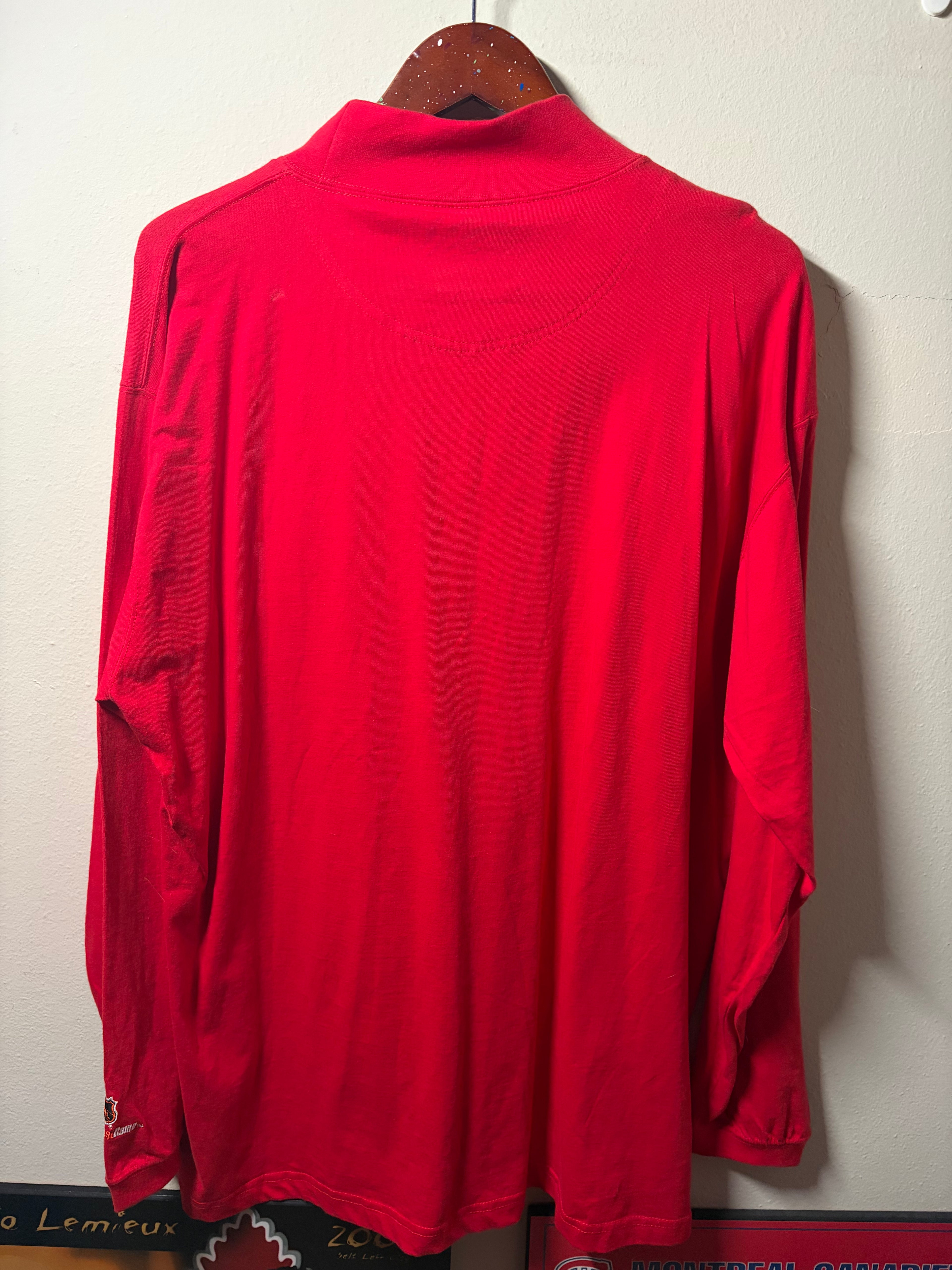 Vintage Blackhawks Turtleneck L/S Shirt (XL)
